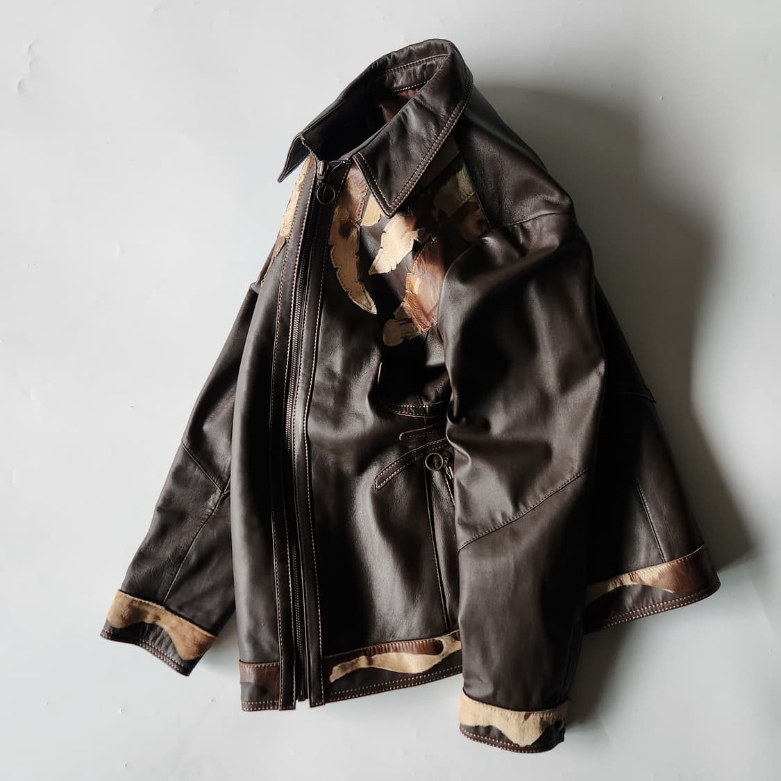 빈티지 웨스턴 레더자켓 상품이미지2