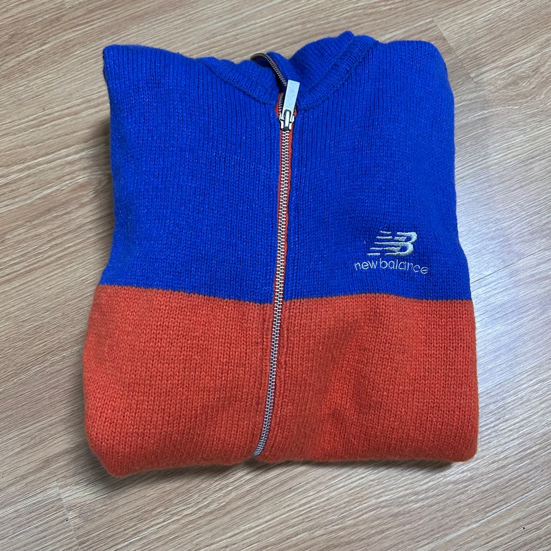 뉴발란스 후드 니트 집업 상품이미지6