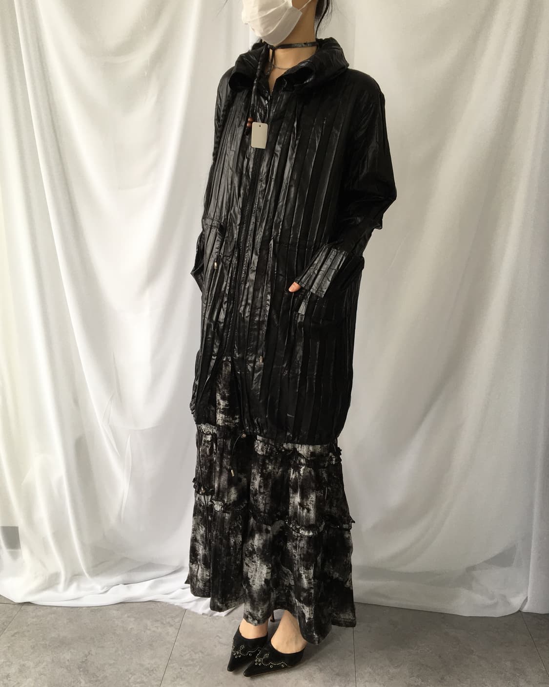 Pleats zip up jacket 상품이미지2