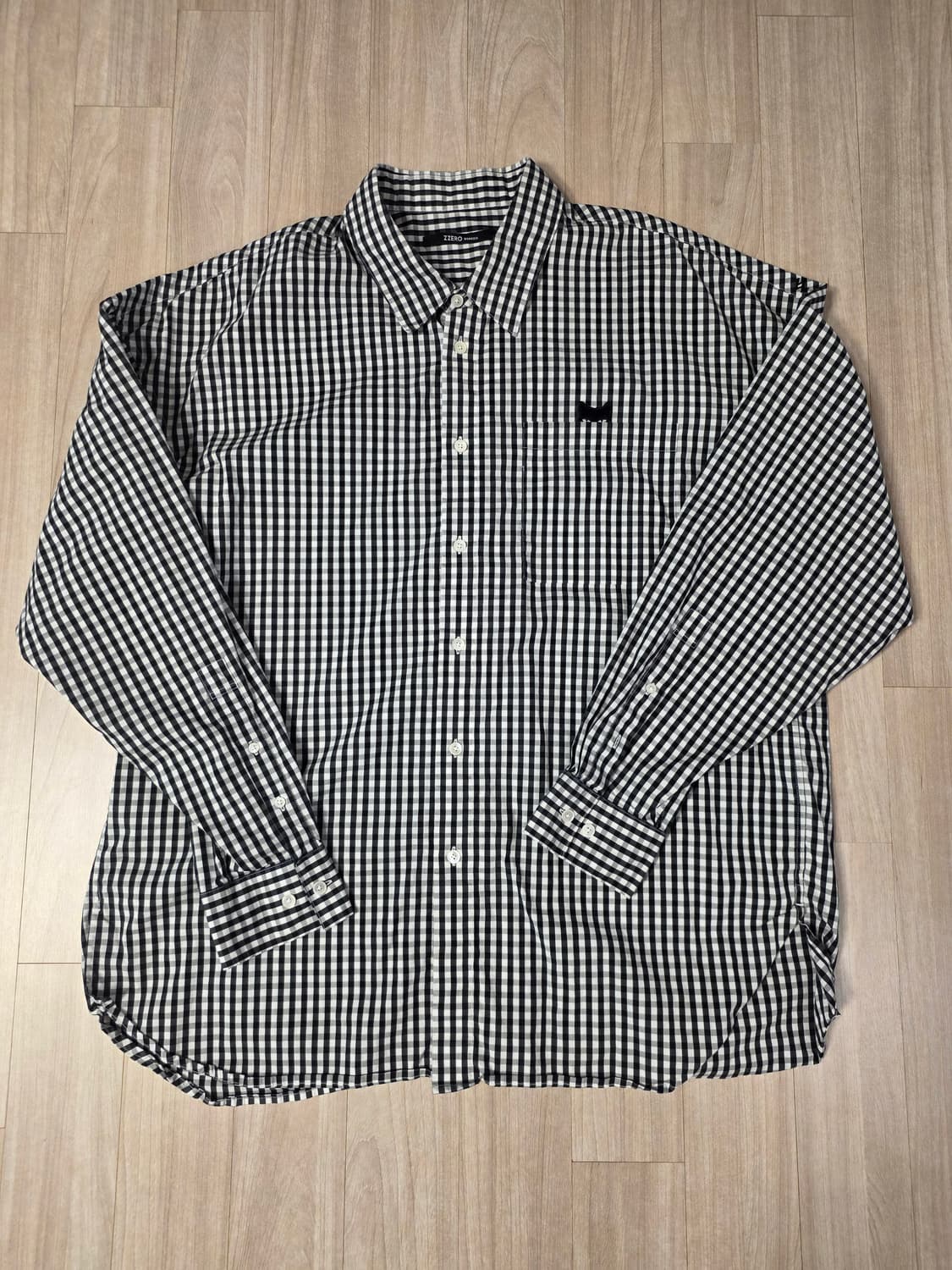 송지오옴므 팬서 체크 셔츠 상품이미지1