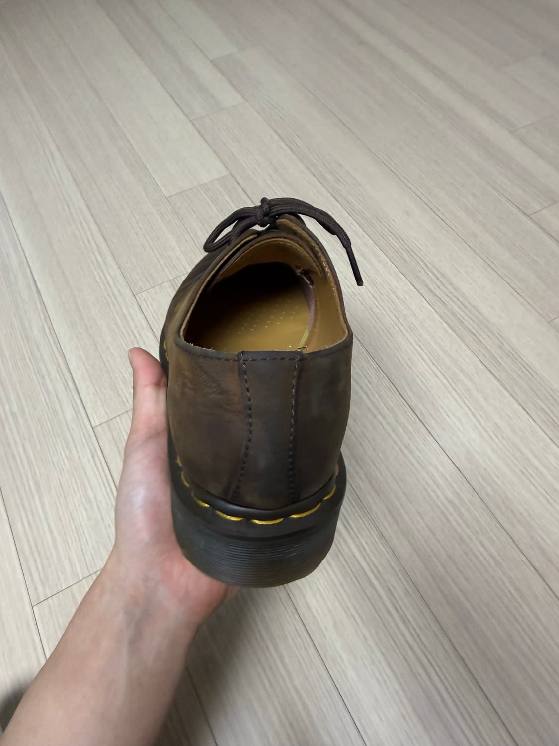 닥터마틴 크레이지 홀스 다크브라운 (260) 상품이미지4