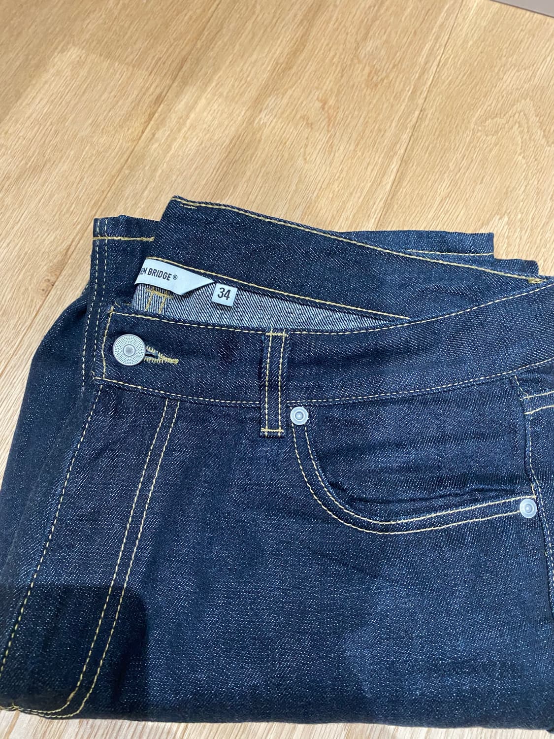 유니폼브릿지 셀비지 딥인디고 34 상품이미지3