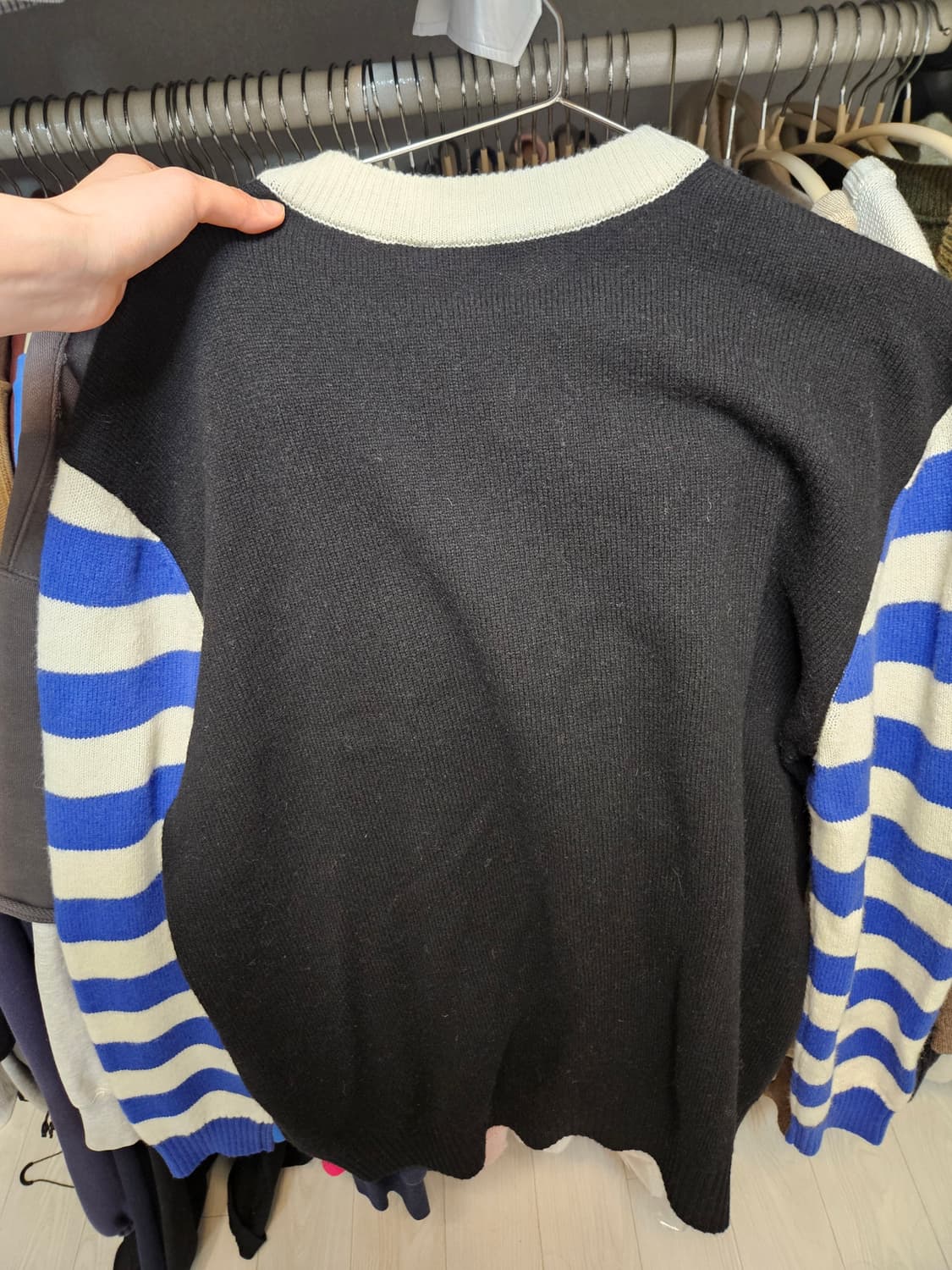 찰스 제프리 러버보이 곰돌이 니트 L 새상품 상품이미지3