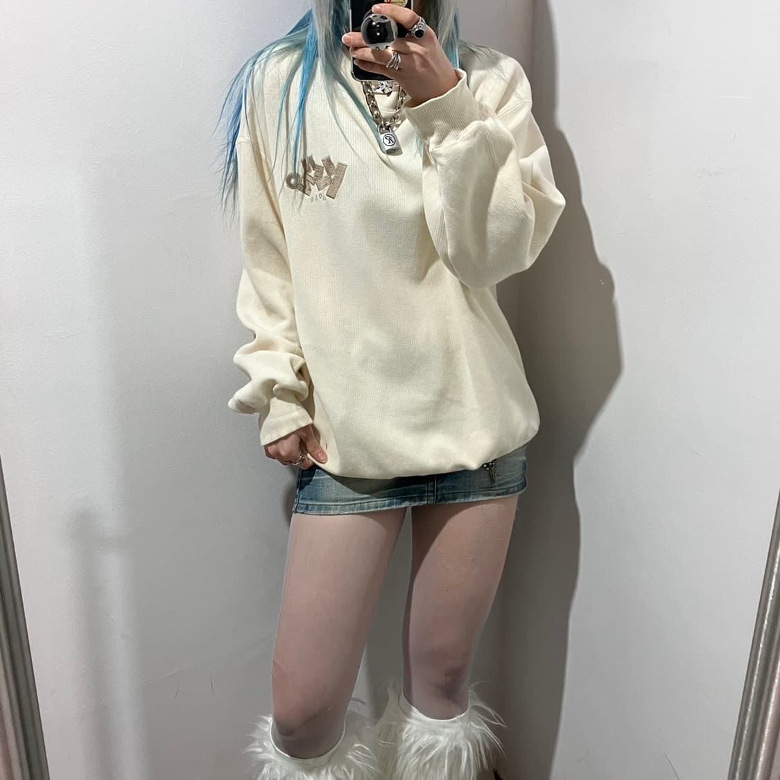 겐조 반폴라 와플니트 상품이미지1