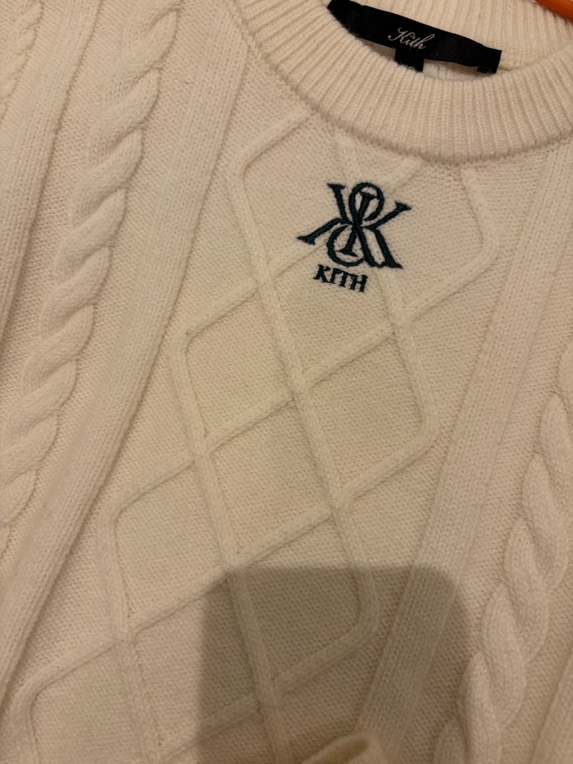 Kith 아이보리 크롭니트 xs 상품이미지2