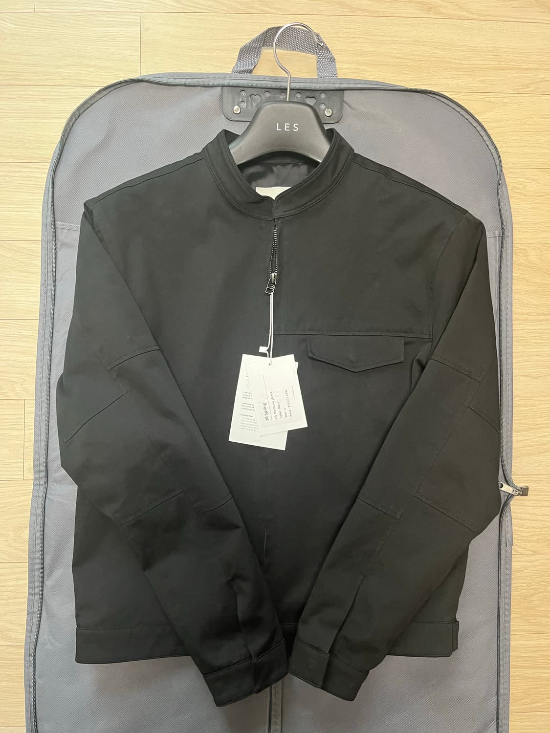 les Rib mechanic jacket (Black) 1size 상품이미지3