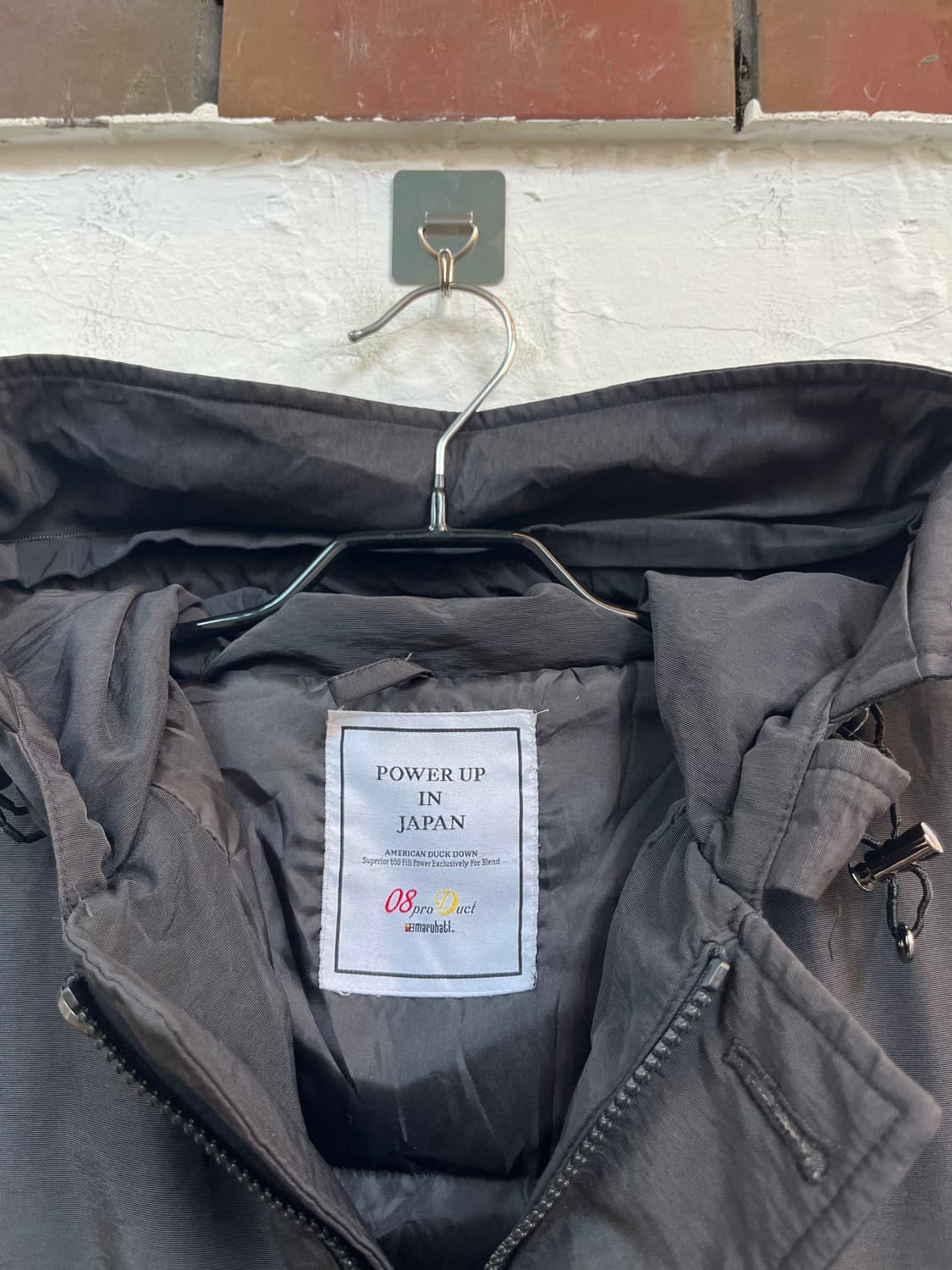 Back number 08 product 덕다운 자켓 XL 상품이미지2