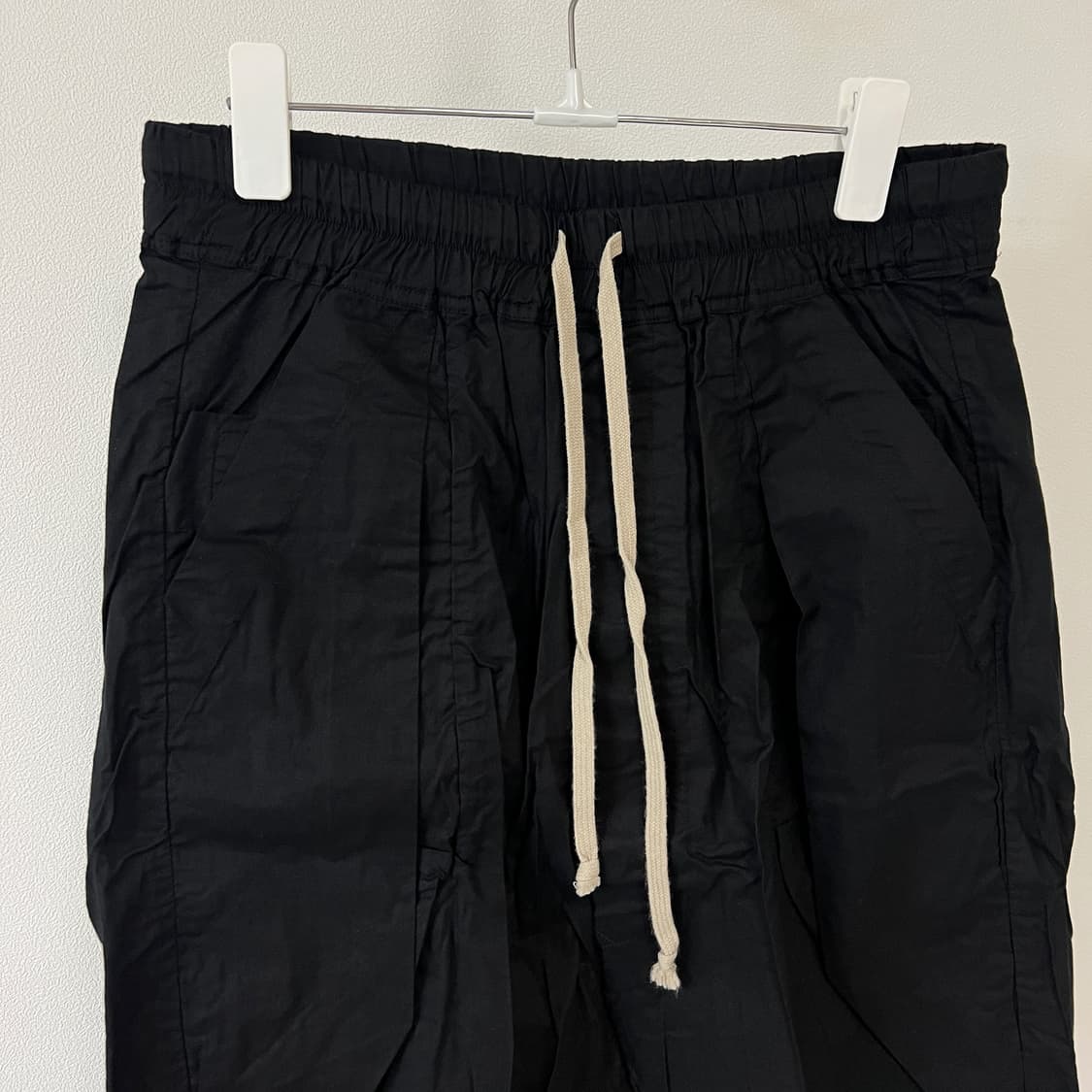 릭오웬스 16SS "CYCLOPS" Anthem 카고 쇼츠 반바지 블랙 상품이미지7