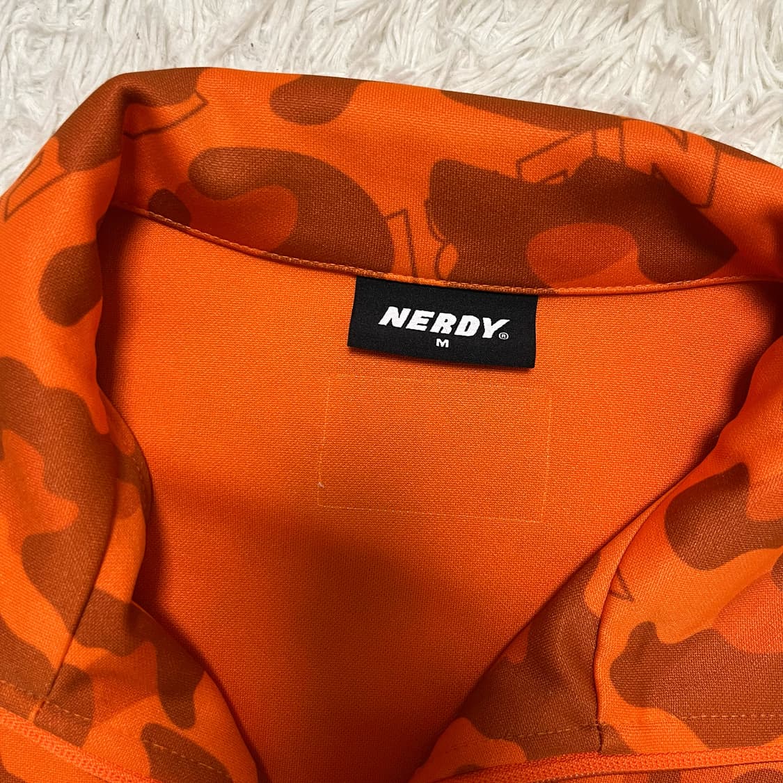 Nerdy Orange Camo Jersey 상품이미지7