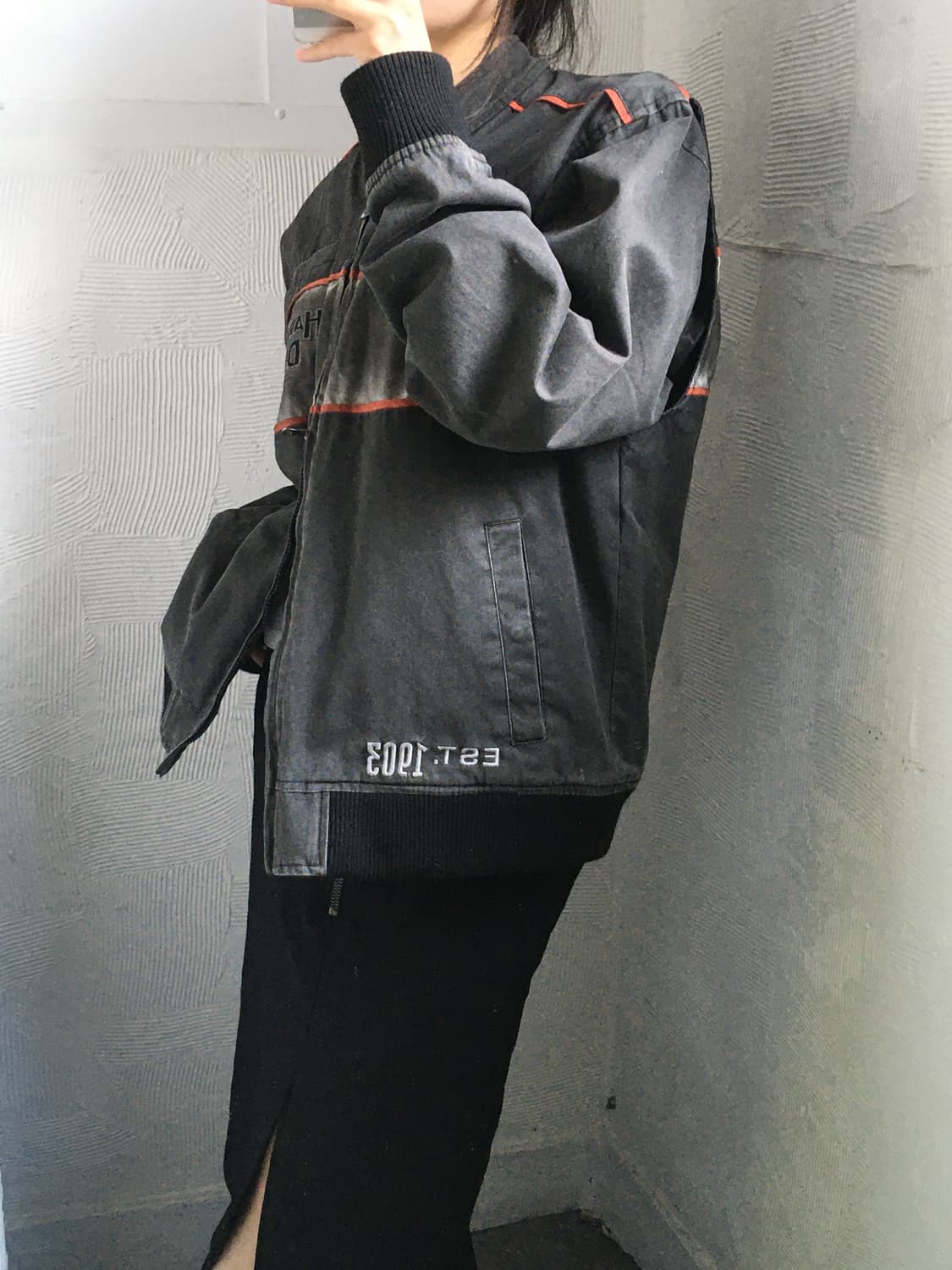 Harley Davidson 할리데이비슨 아이언 블록 자켓  상품이미지3