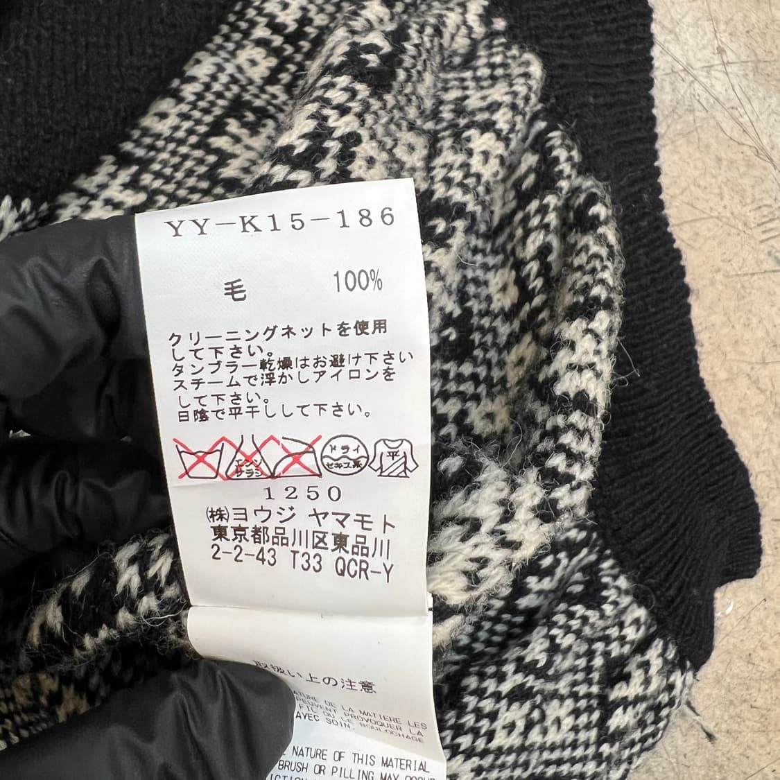 Y‘s 울 케이프 상품이미지9