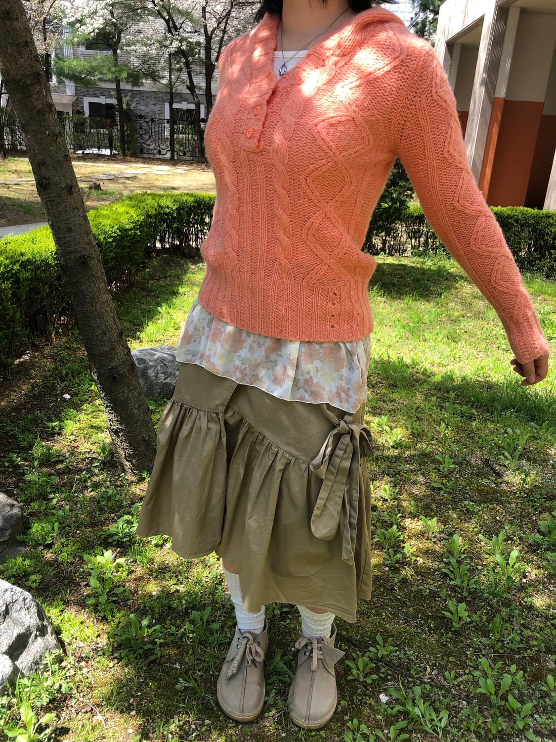 복숭아 모리걸 레이어드 코디🍑 상품이미지3