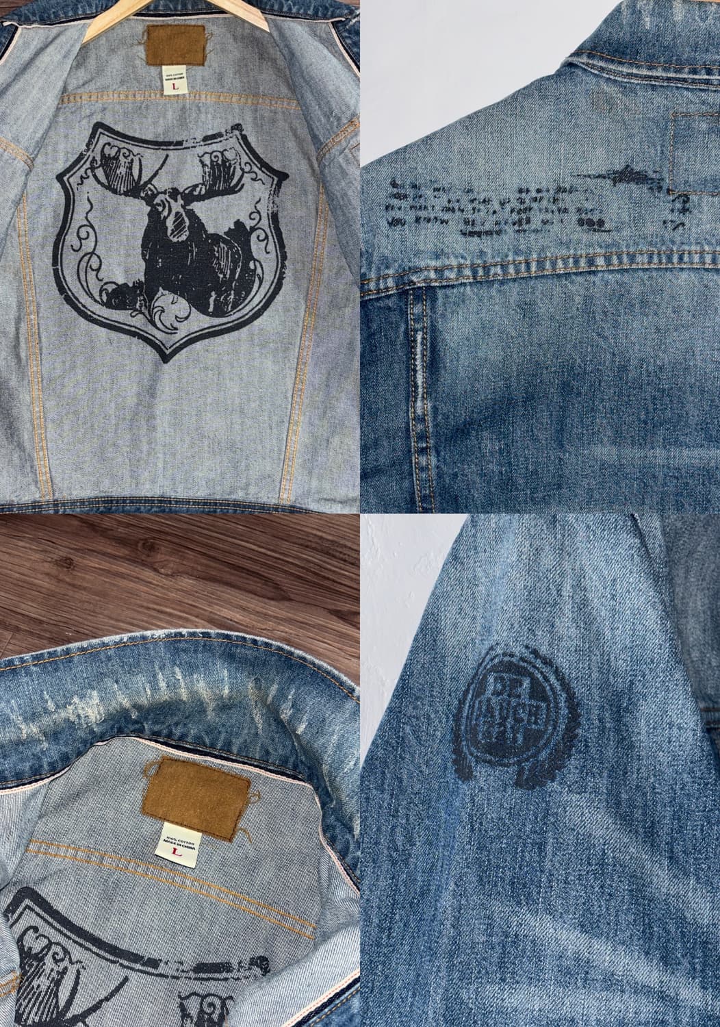 Ezra Fitch 워싱 데님 자켓 상품이미지6