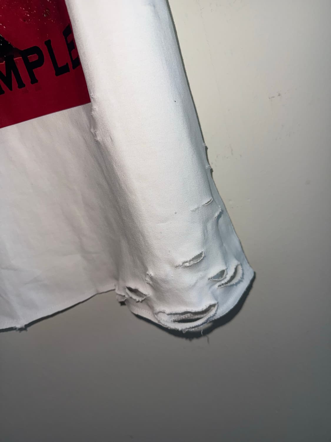 빈티지 디스트로이드 데미지 반팔티 상품이미지5