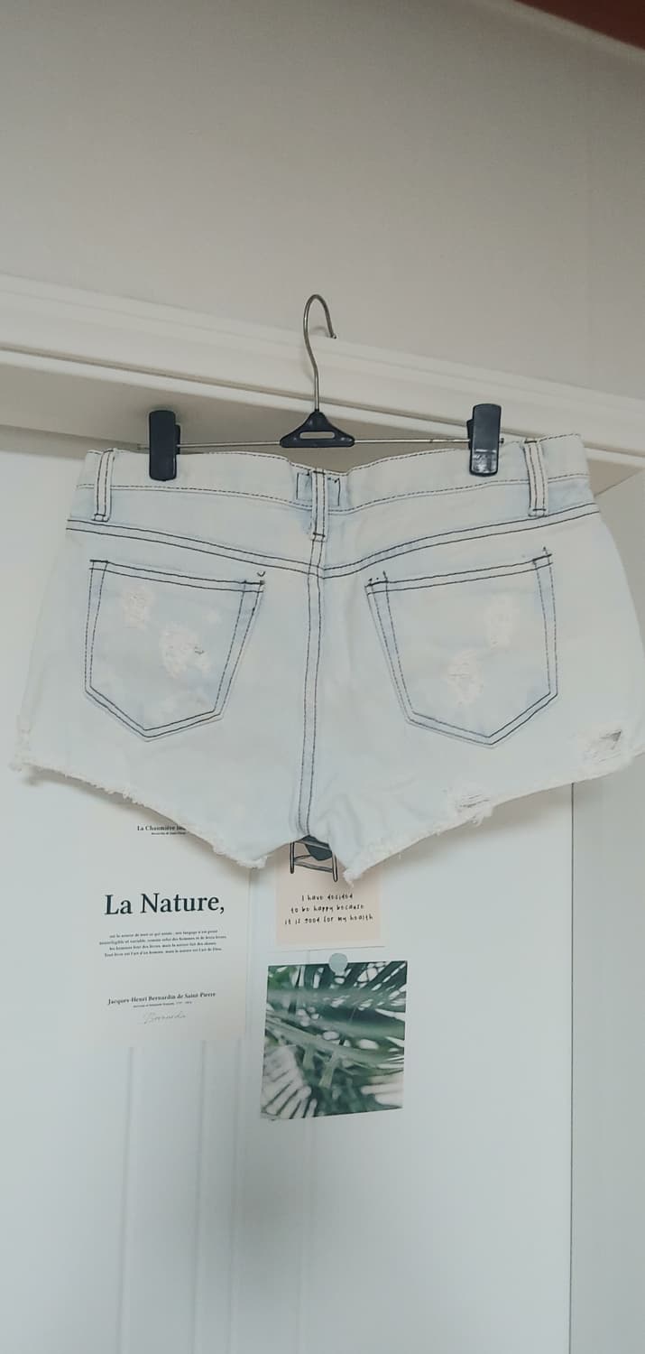 핫팬츠 긱시크 바지 데님팬츠 상품이미지2