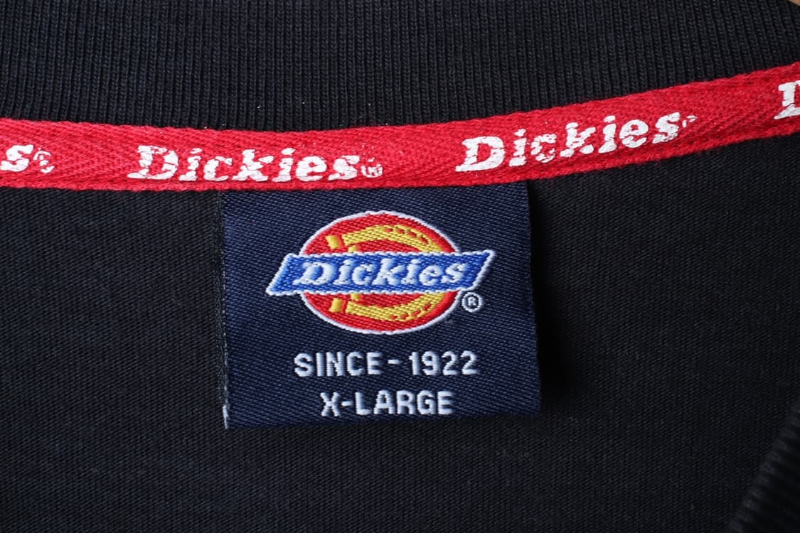 W(XL-2XL) 디키즈 반팔 티셔츠 빅로고 블랙 올드스쿨-H31419 상품이미지6