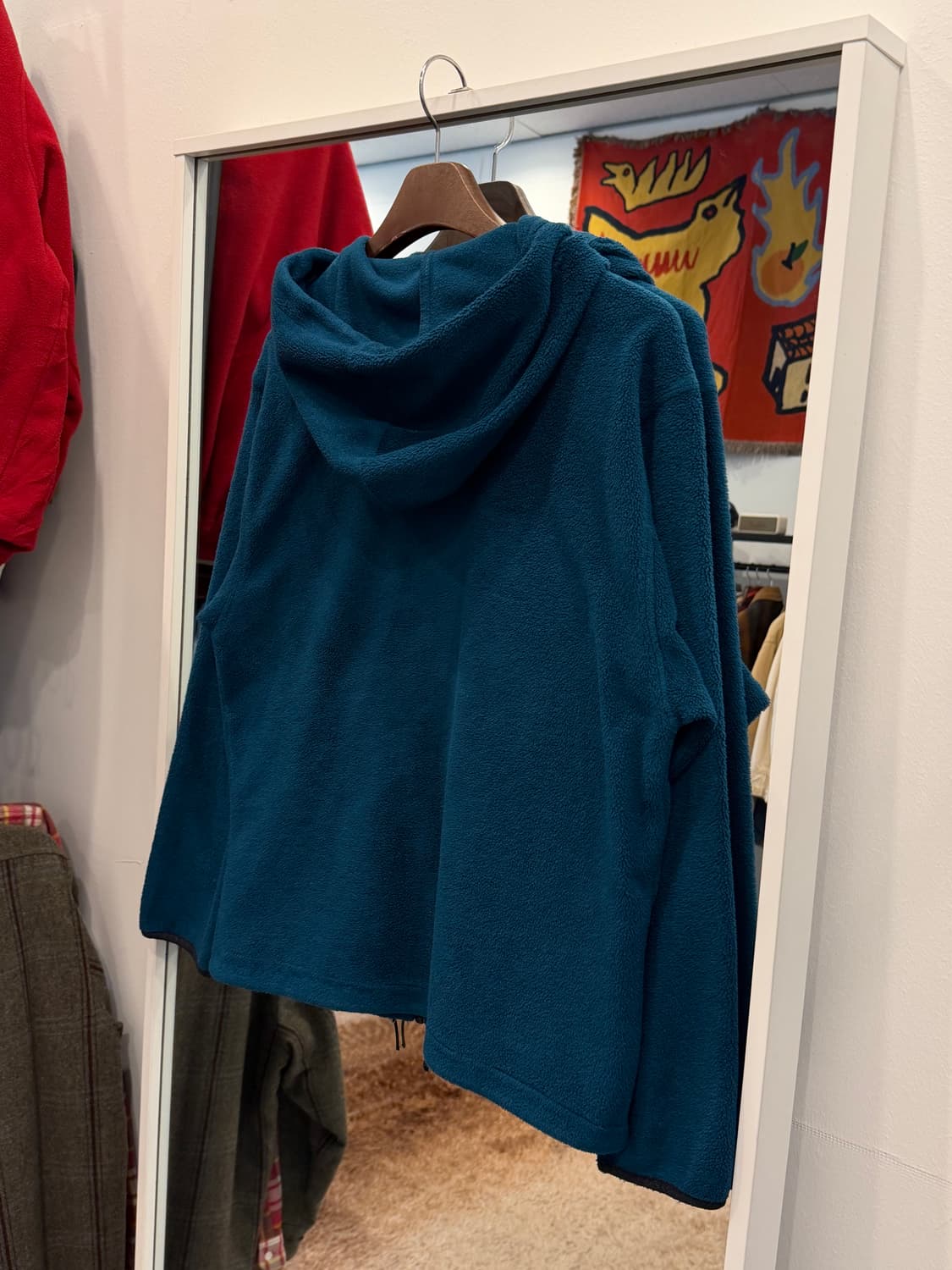 80-90s L.L.Bean 엘엘빈 플리스 후드 집업 자켓 상품이미지5