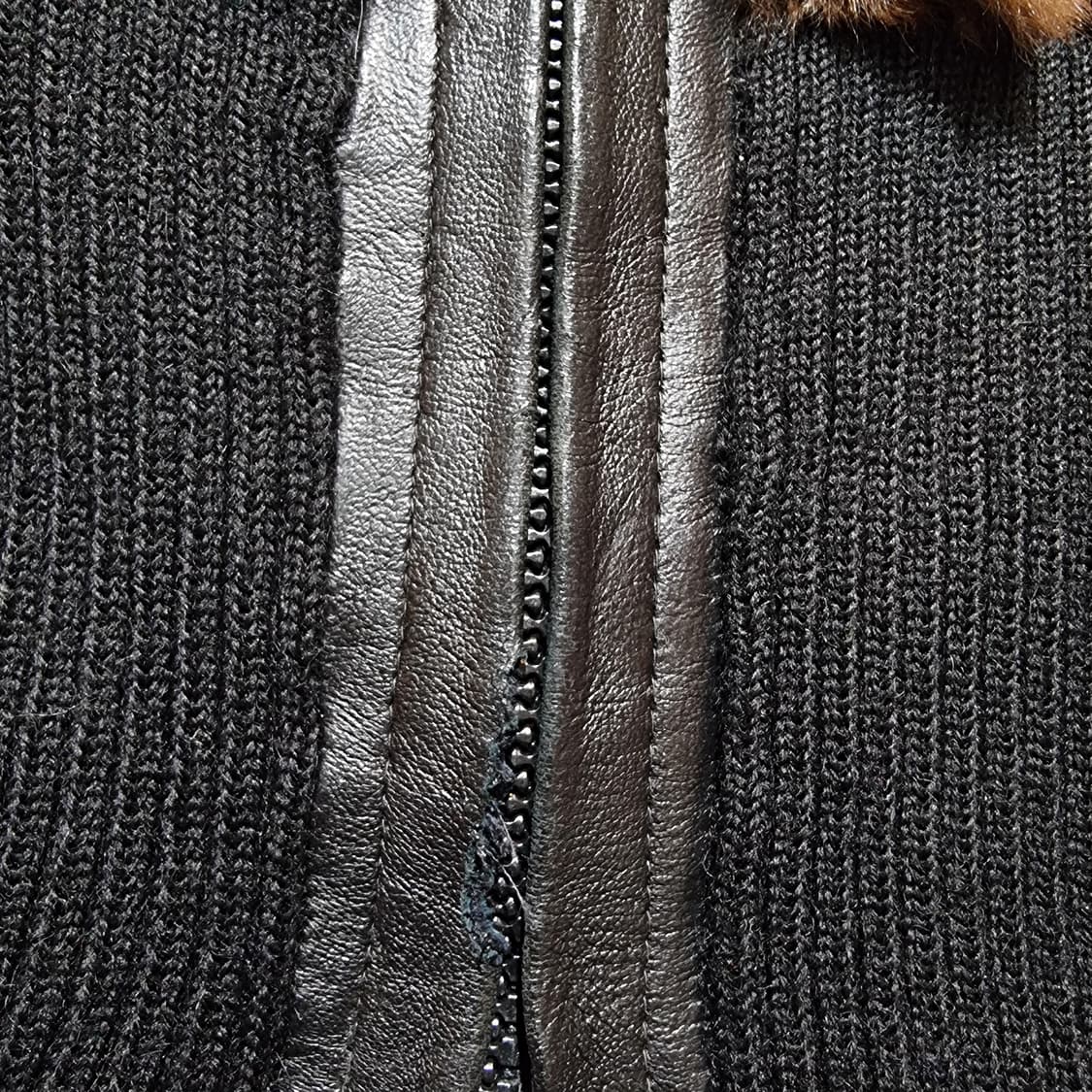 (살뤼 레 코팡) 천연모피 패치워크 숏자켓 상품이미지7