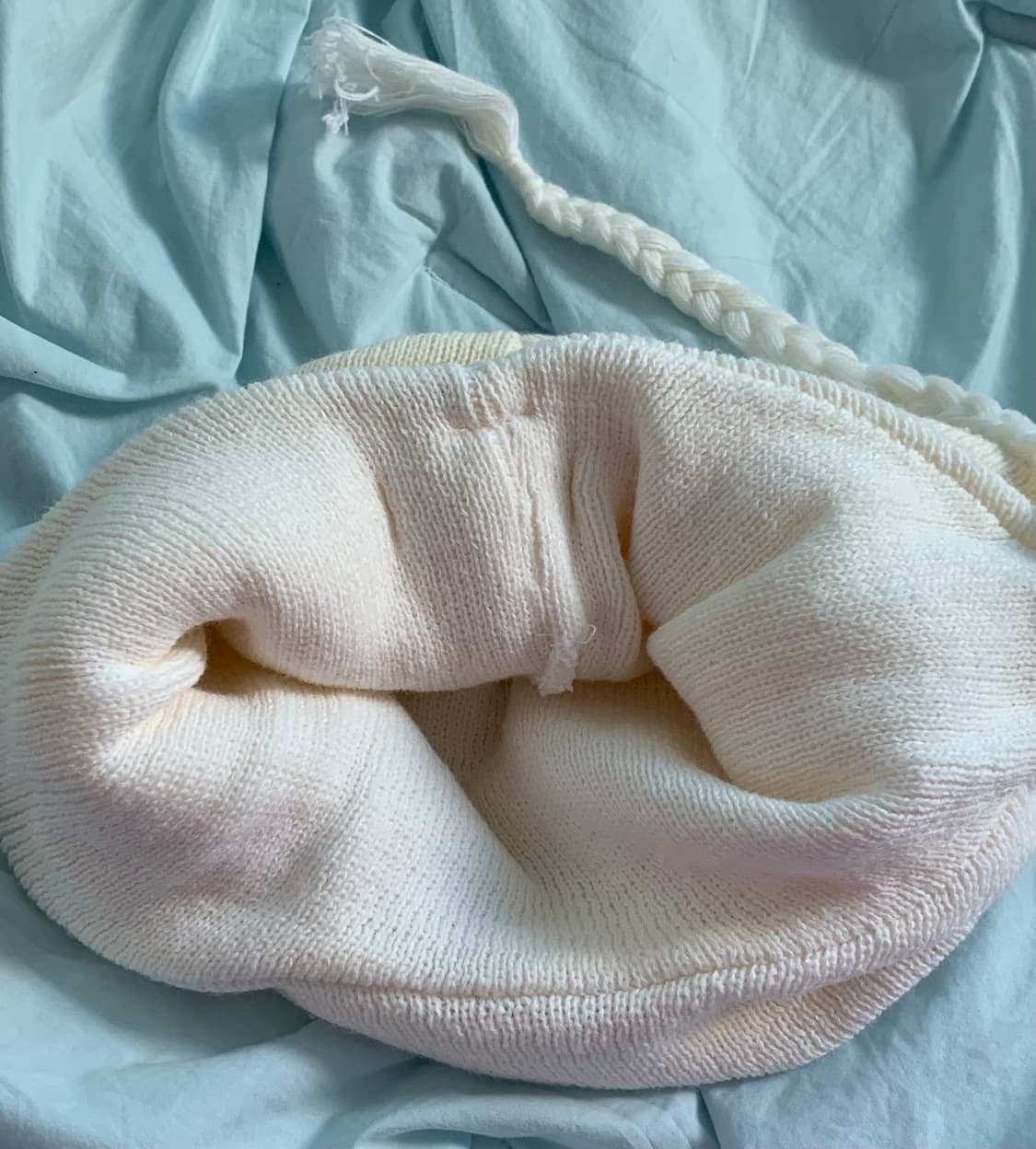 코이세이오 더블 트루퍼 비니 아이보리 상품이미지4