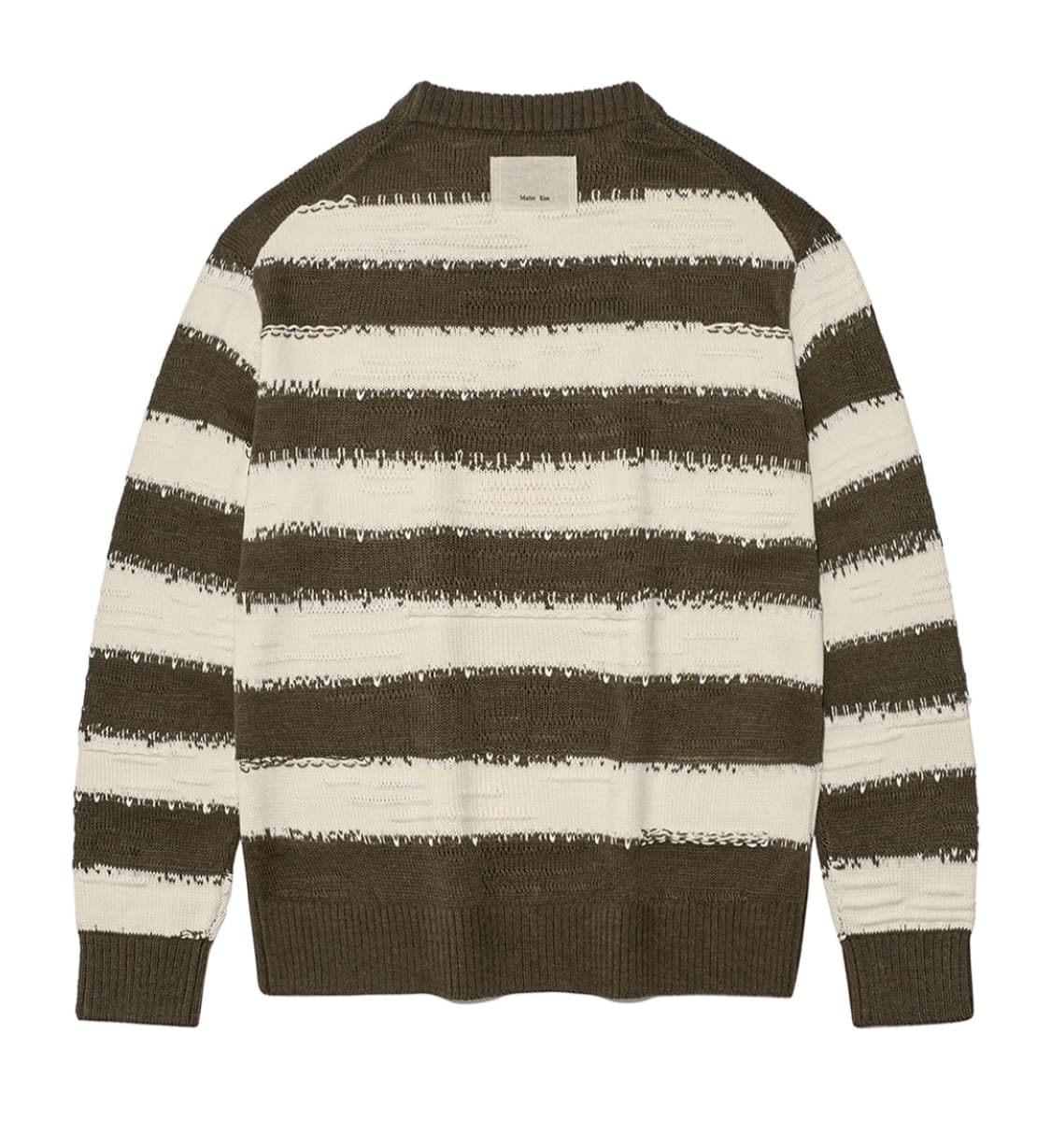 마뗑킴 스트라이프 패턴 니트 스웨터 상품이미지6