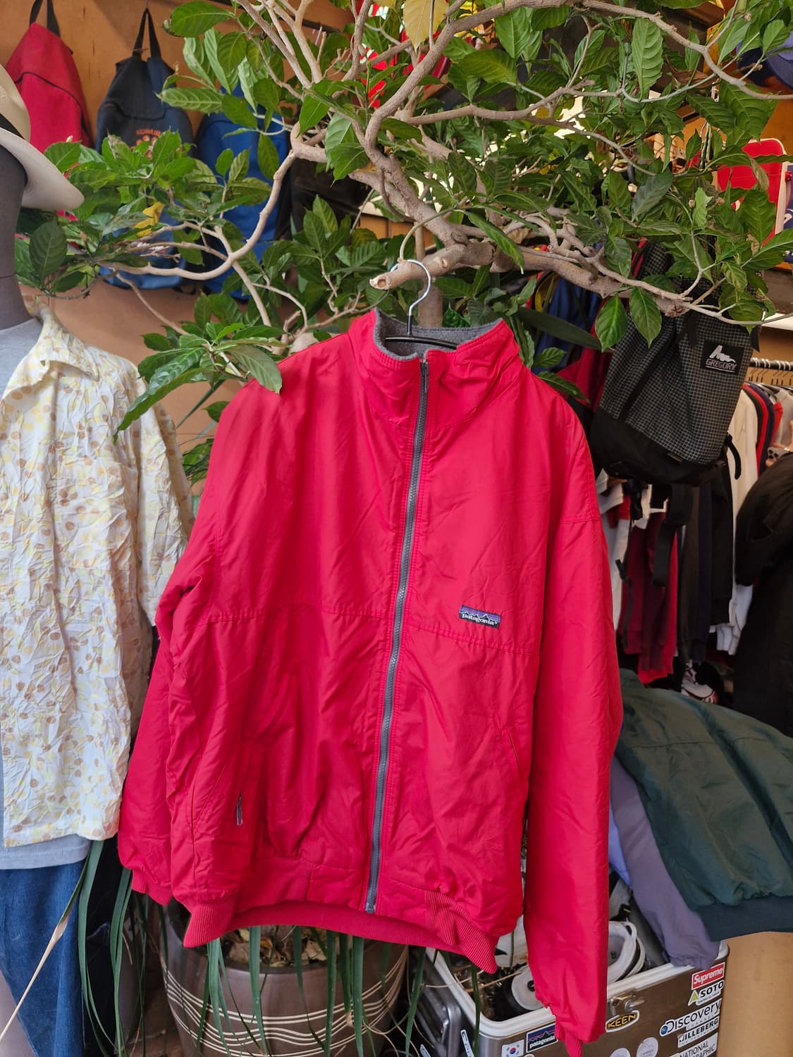 Z-467 파타고니아 쉘드 신칠라 봄버 웜업 자켓 상품이미지1