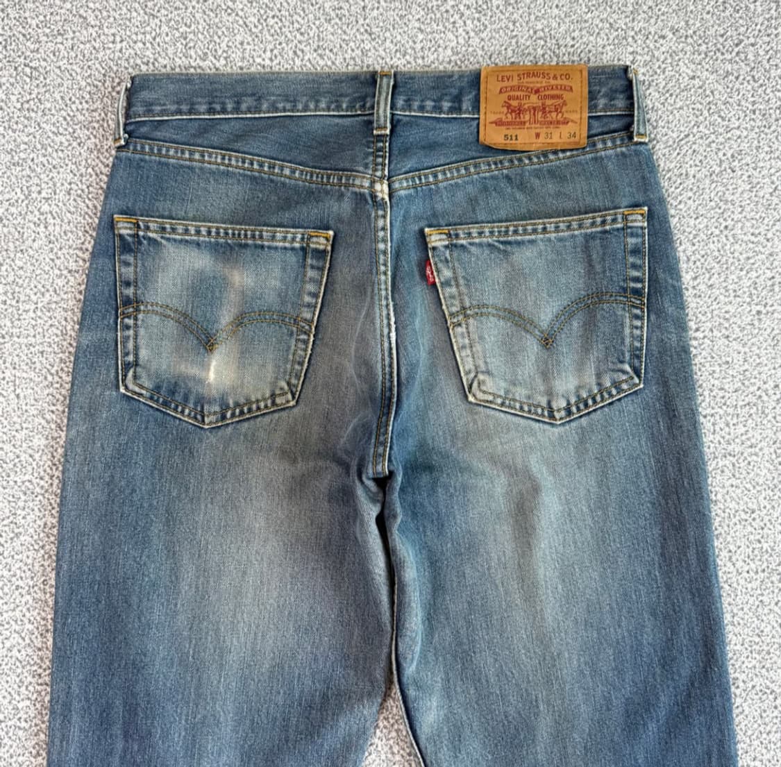 리바이스 511 w31 L34 levis Levi's 데님 청바지 빈티지 상품이미지3