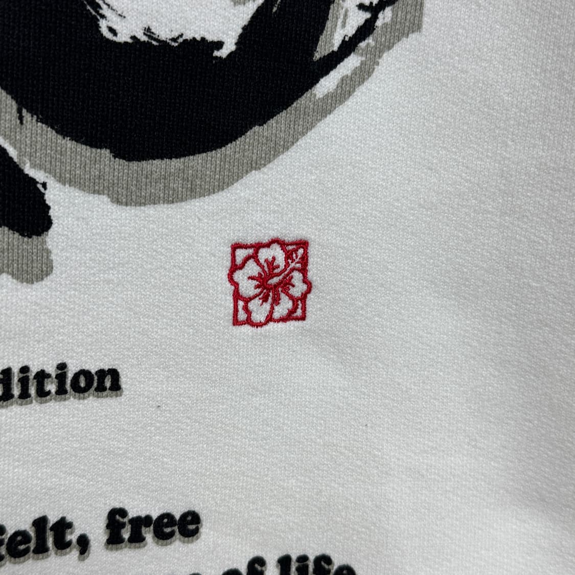 PIKO 피코 화이트 맨투맨 티셔츠 상품이미지3