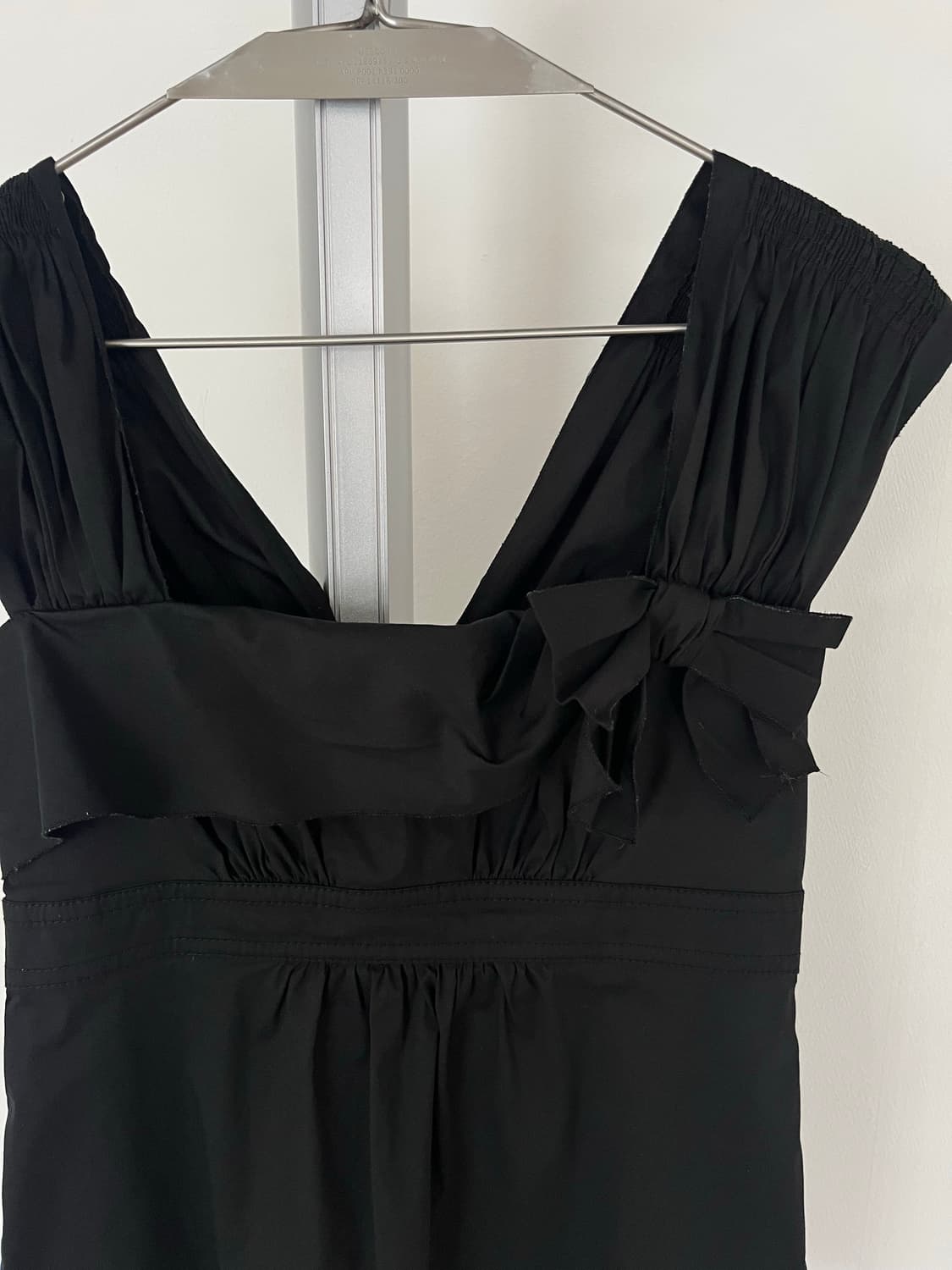 black ribbon sleeveless 상품이미지7