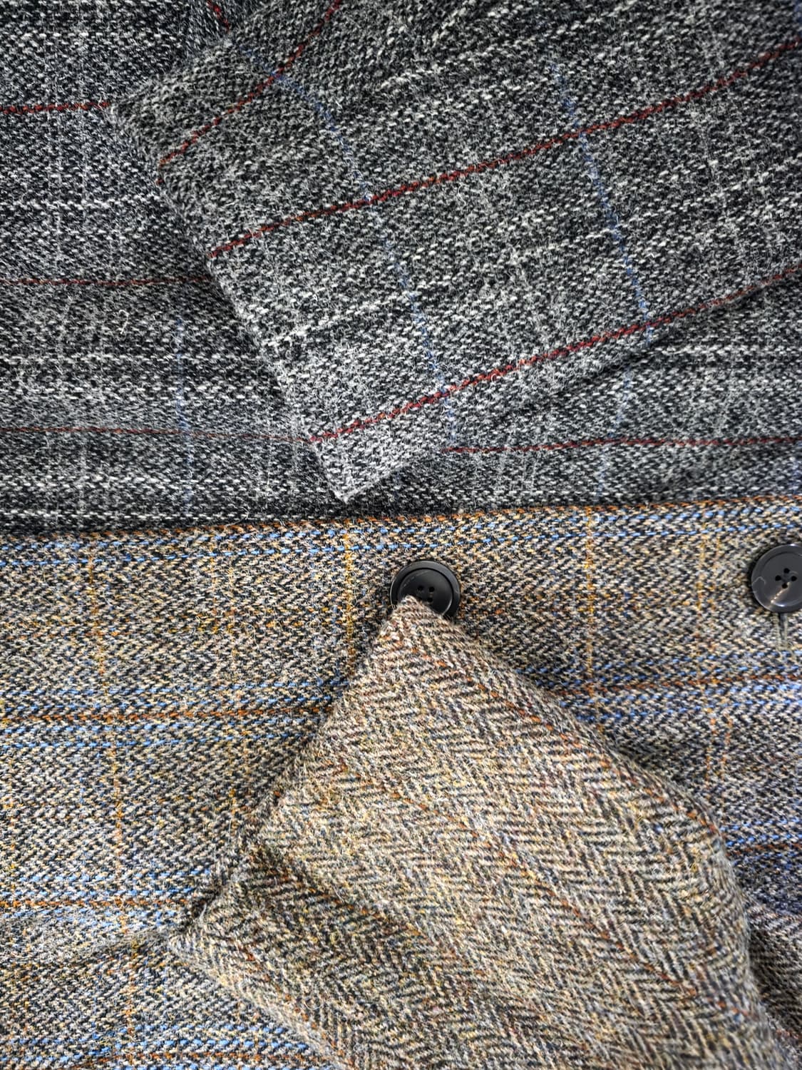 커스텀멜로우 해리스 트위드 오버 코트 95 상품이미지4