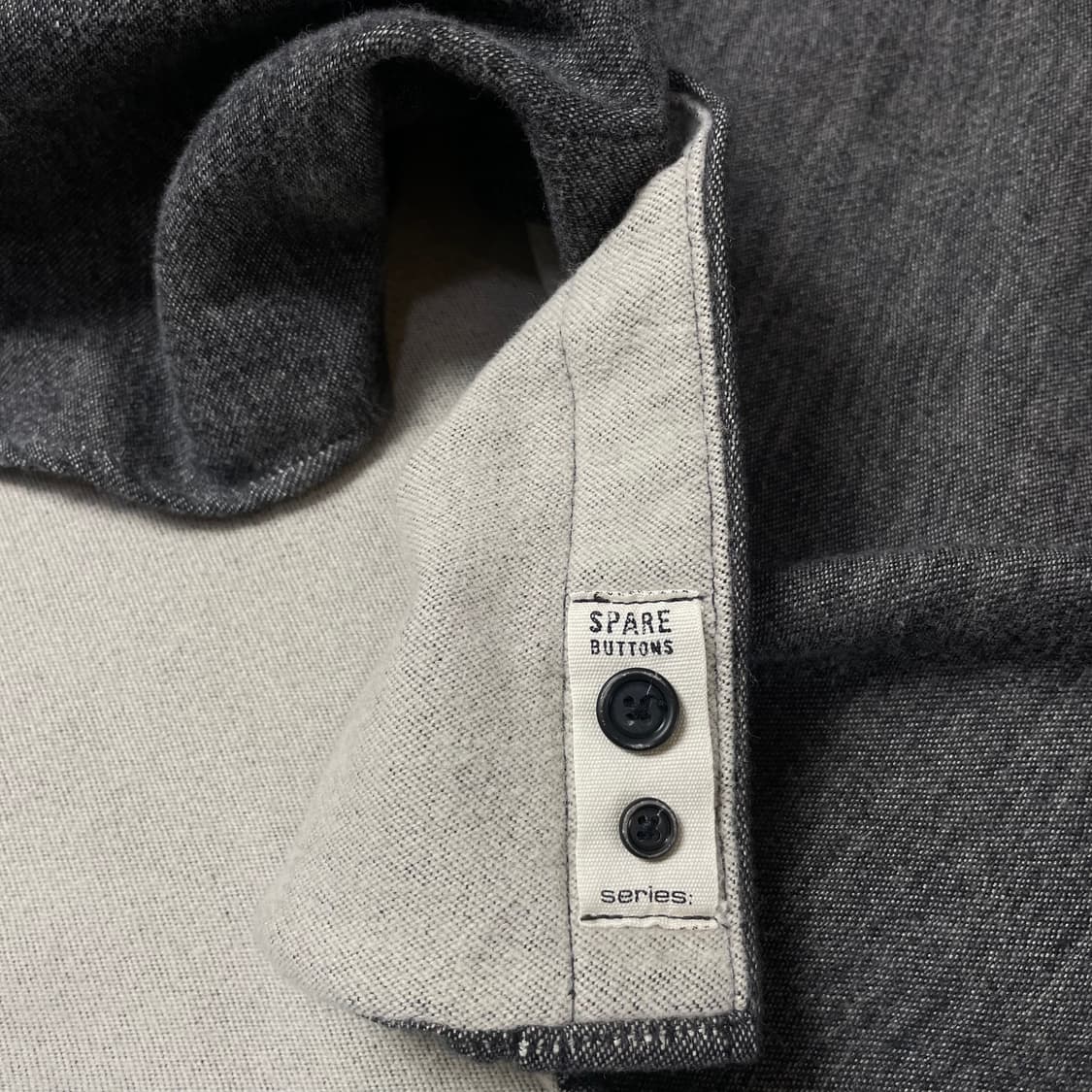 시리즈 그레이 원포켓 겨울 긴팔 셔츠 100 상품이미지6
