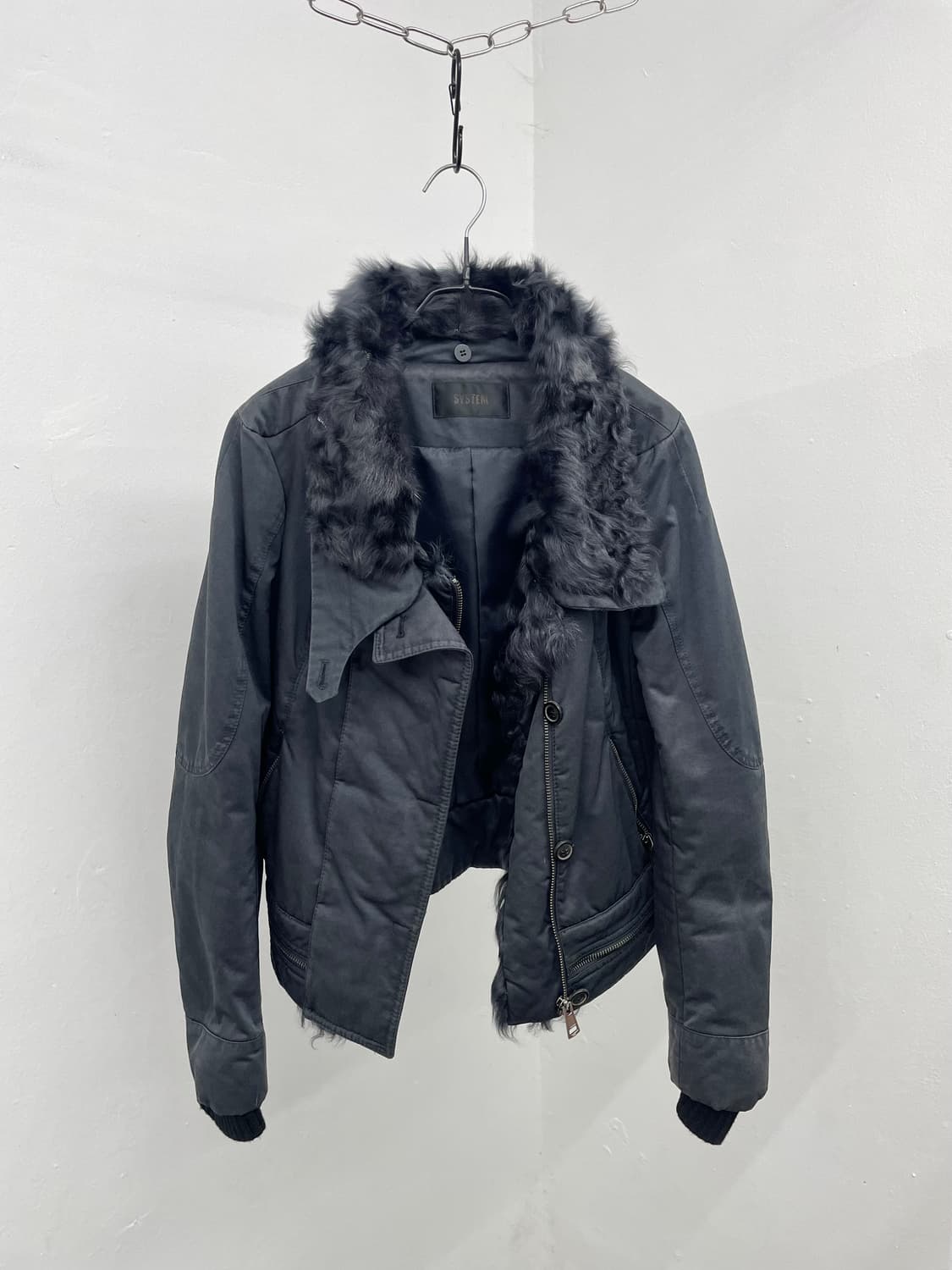 시스템 폭스 버튼 디테일 자켓 상품이미지7