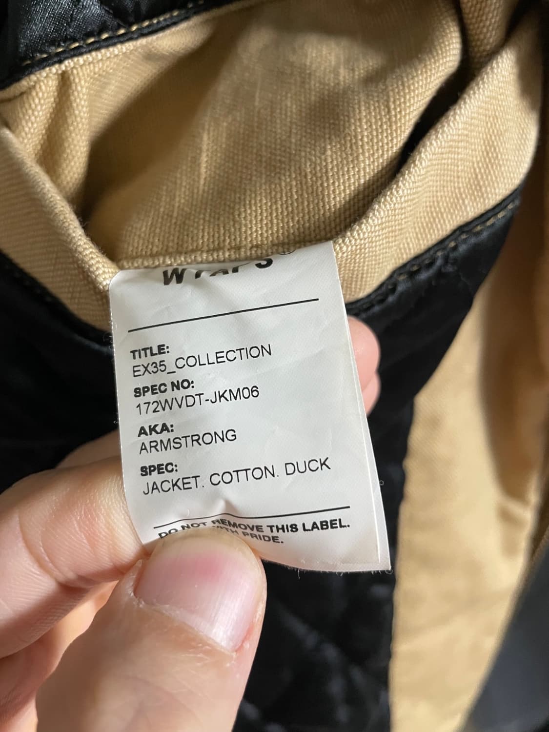 더블탭스 wtaps 17aw 임스트롱 액티브 자켓 상품이미지3