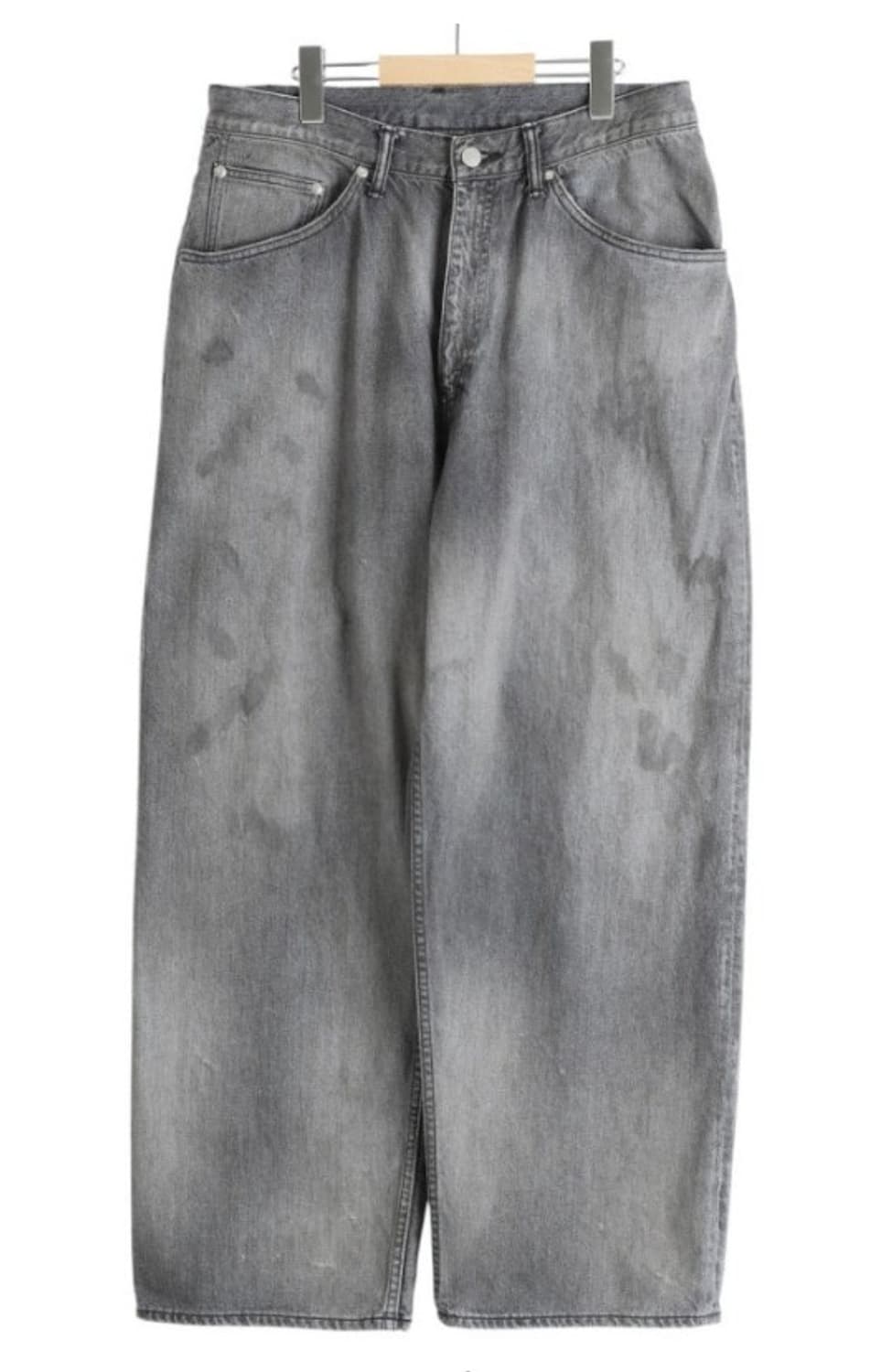 안셀름 ANCELLM AGING STRAIGHT 5P DENIM PANT 상품이미지1