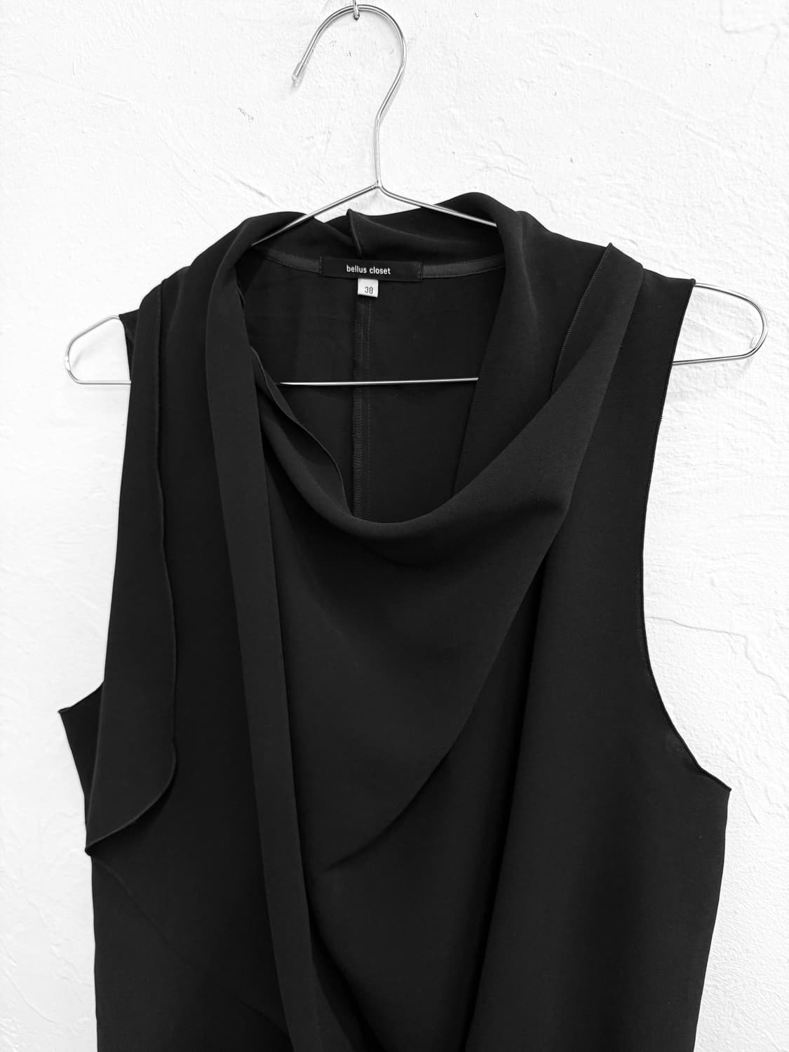 bellus closet 드레이프 슬리브리스 상품이미지2