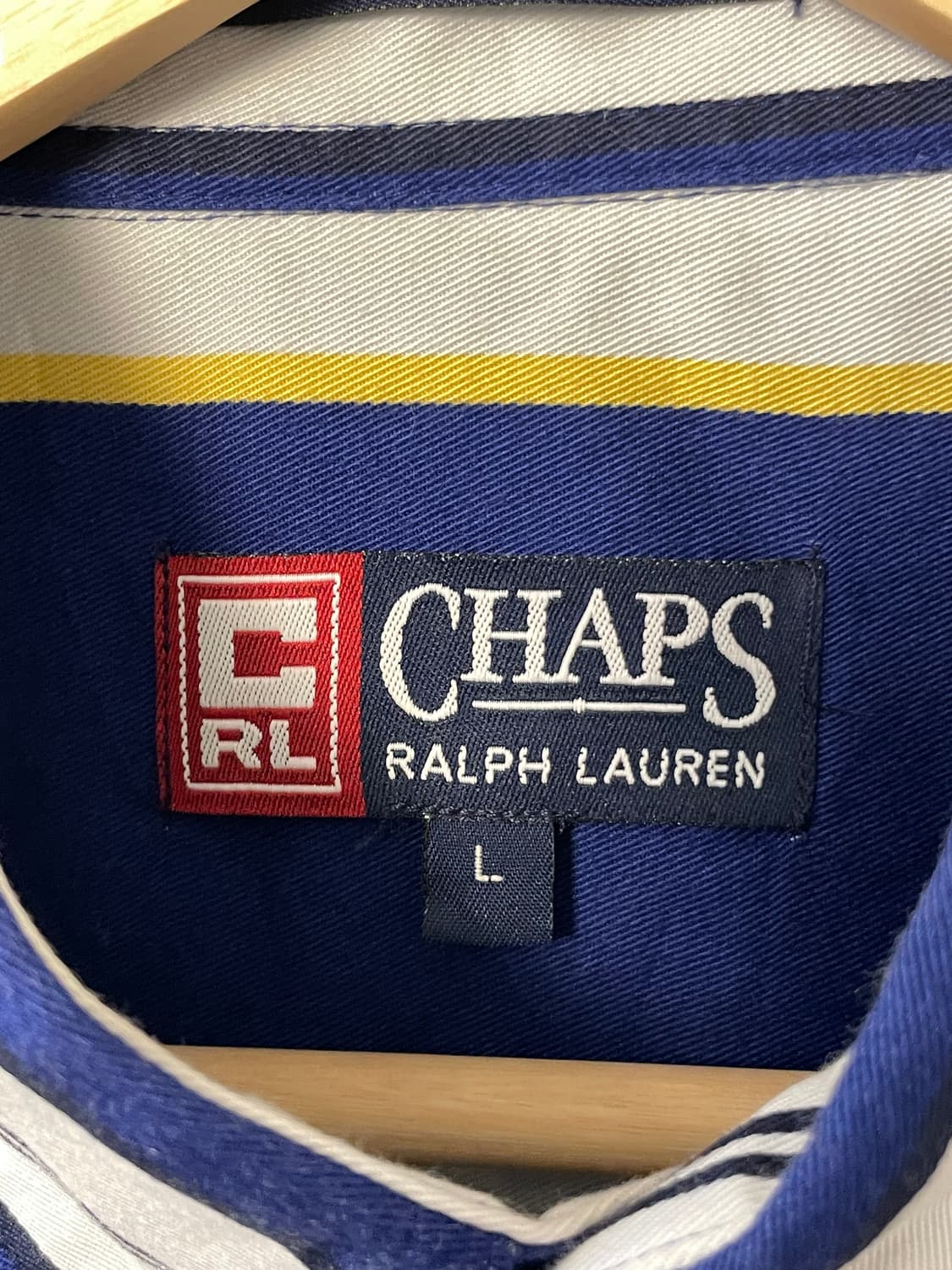 챕스 스트라이프 반팔 셔츠  상품이미지4