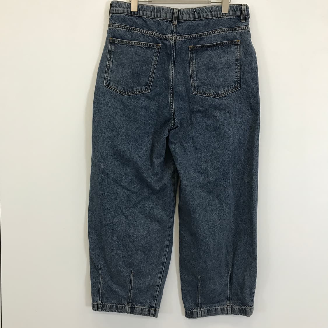 자라 플리츠 원턱 데님팬츠 [L사이즈] 상품이미지3