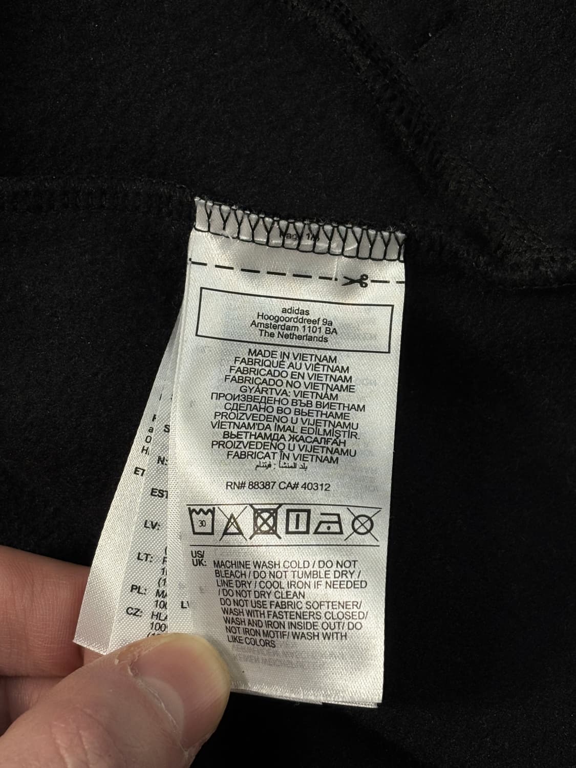 아디다스 시티 테크 하이 파일 플리스 집업 자켓 상품이미지9