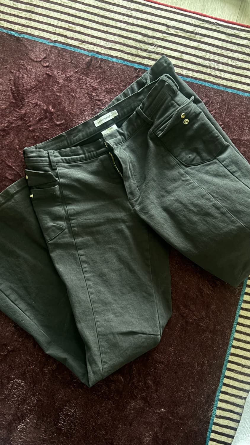 미세키서울 사이드포켓 부츠컷팬츠 2 상품이미지3