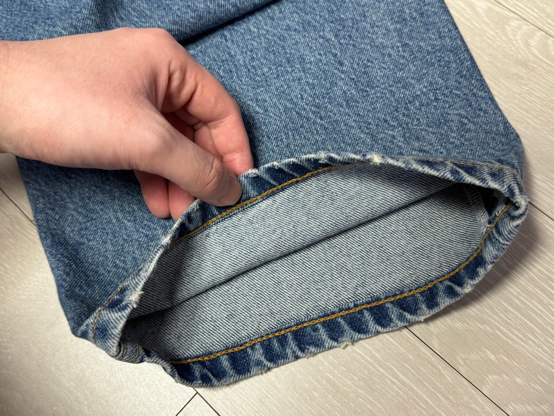 코스 RIDER 와이드 레그 진 34사이즈 상품이미지6