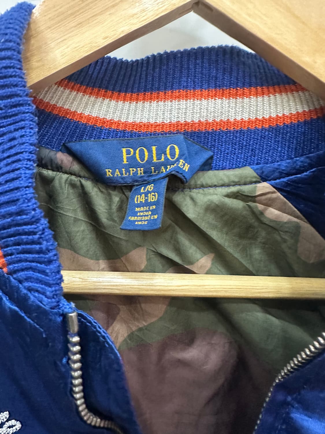 polo 폴로 랄프로렌 타이거 새틴 자켓 상품이미지3