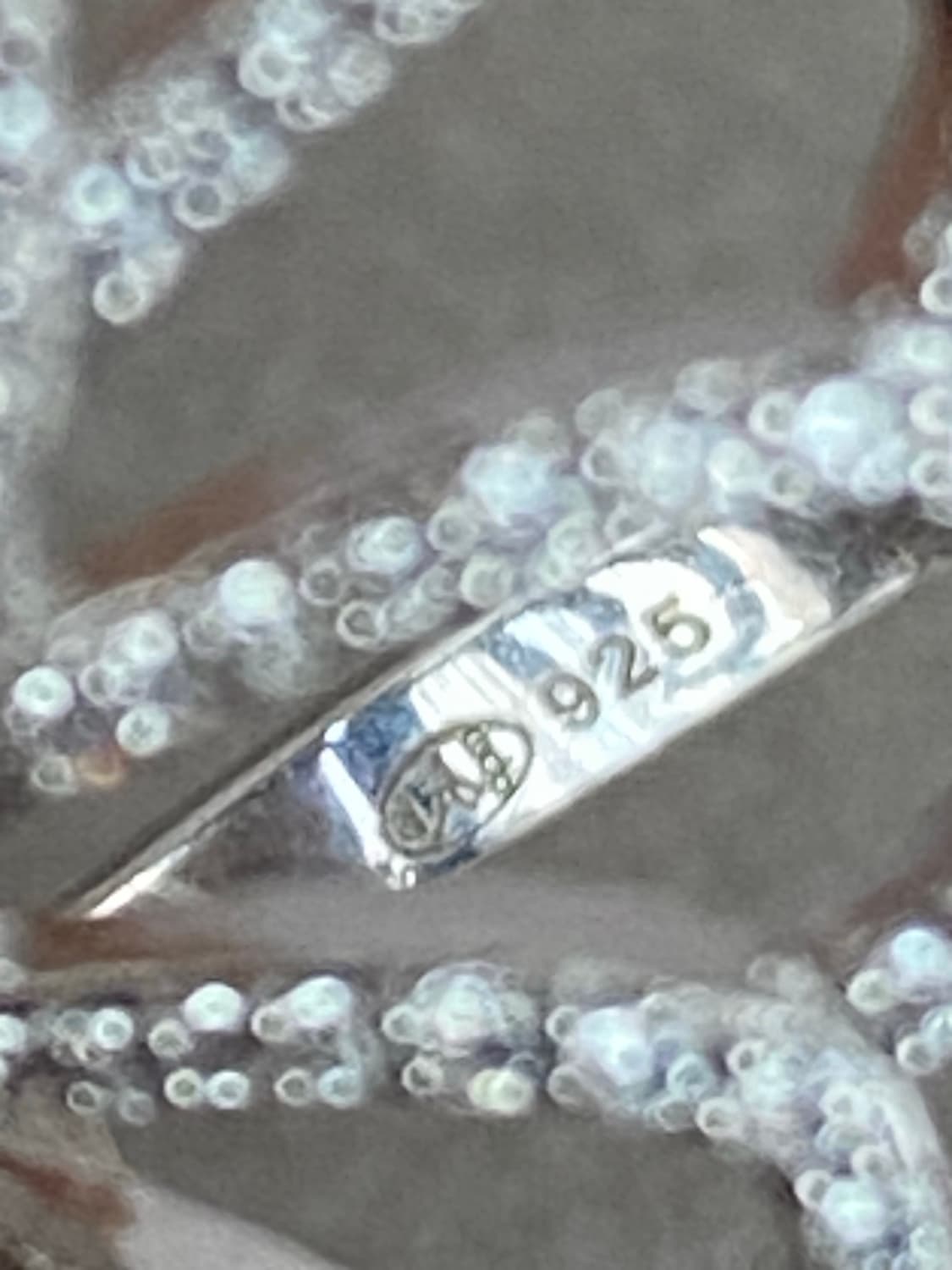 나뭇잎 모티브 실버 반지(925) 상품이미지9