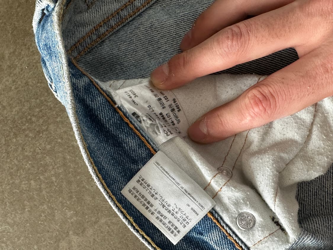 Levi’s 리바이스 550 Light Wash Denim 상품이미지6