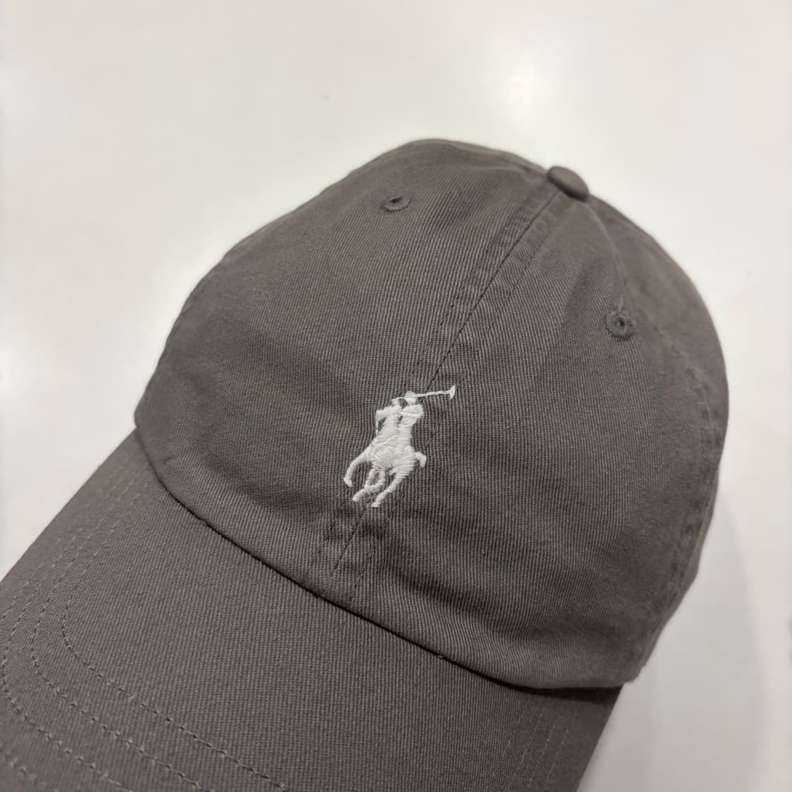 폴로 랄프로렌 볼캡 모자 그레이 상품이미지2