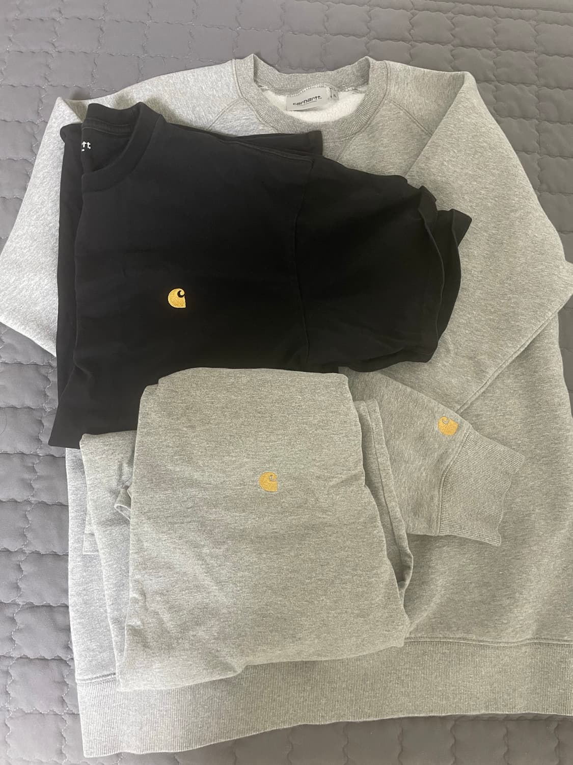 칼하트 WIP 체이스로고 3종 일괄 40.000원에 판매합니다 상품이미지1