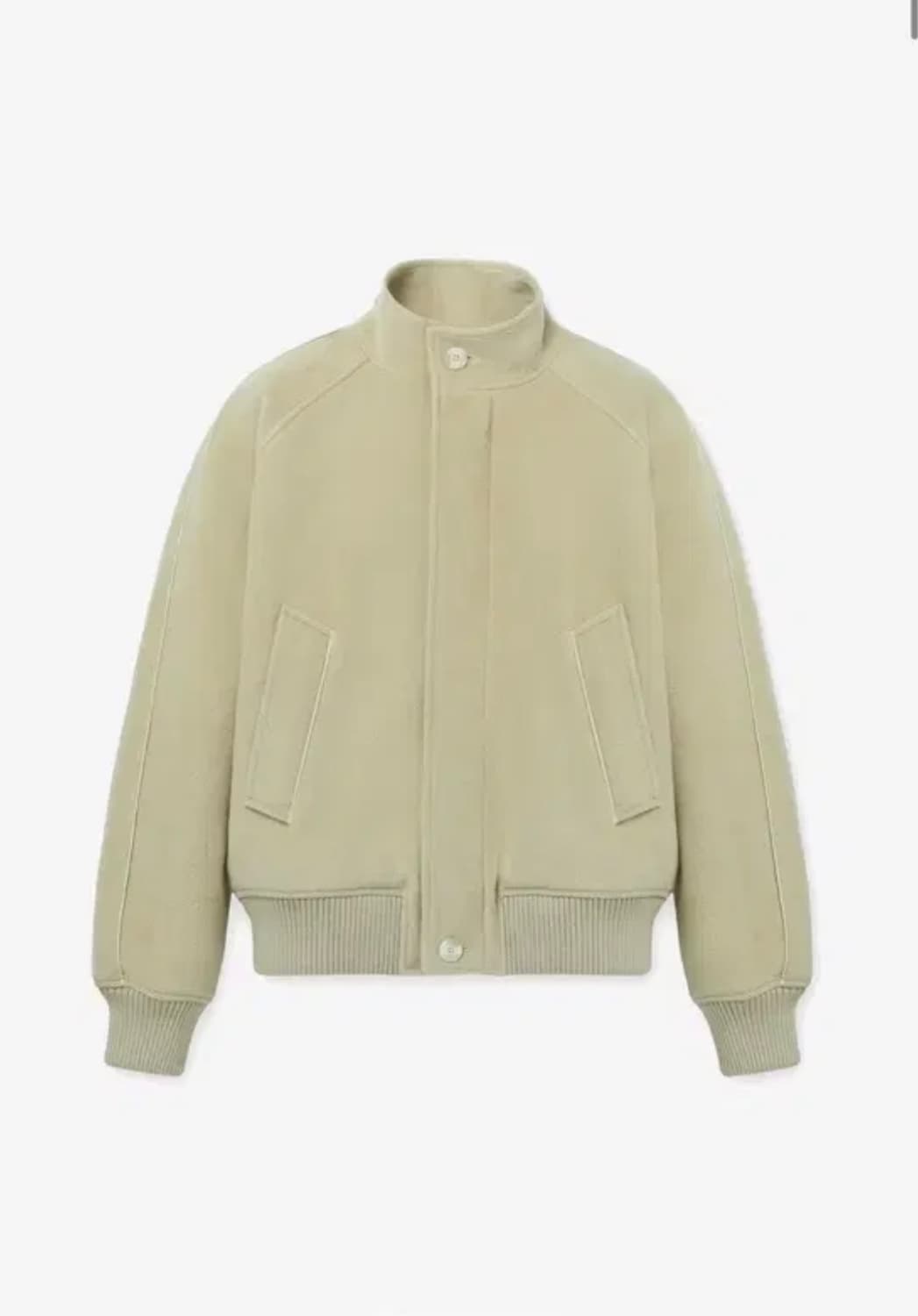 They 모직 파이핑 헤링턴 자켓 베이지 M 상품이미지4