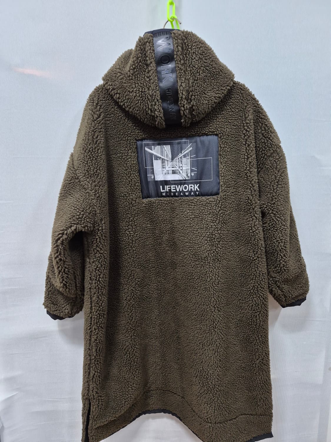 라이프워크 롱패딩 리버시블 양면 L 상품이미지4