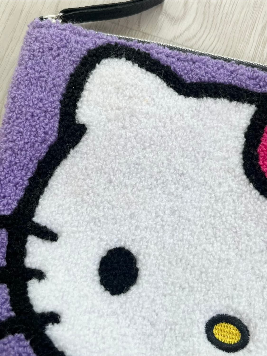일본 직수입 헬로키티 뽀글이 사가라 파우치 상품이미지7