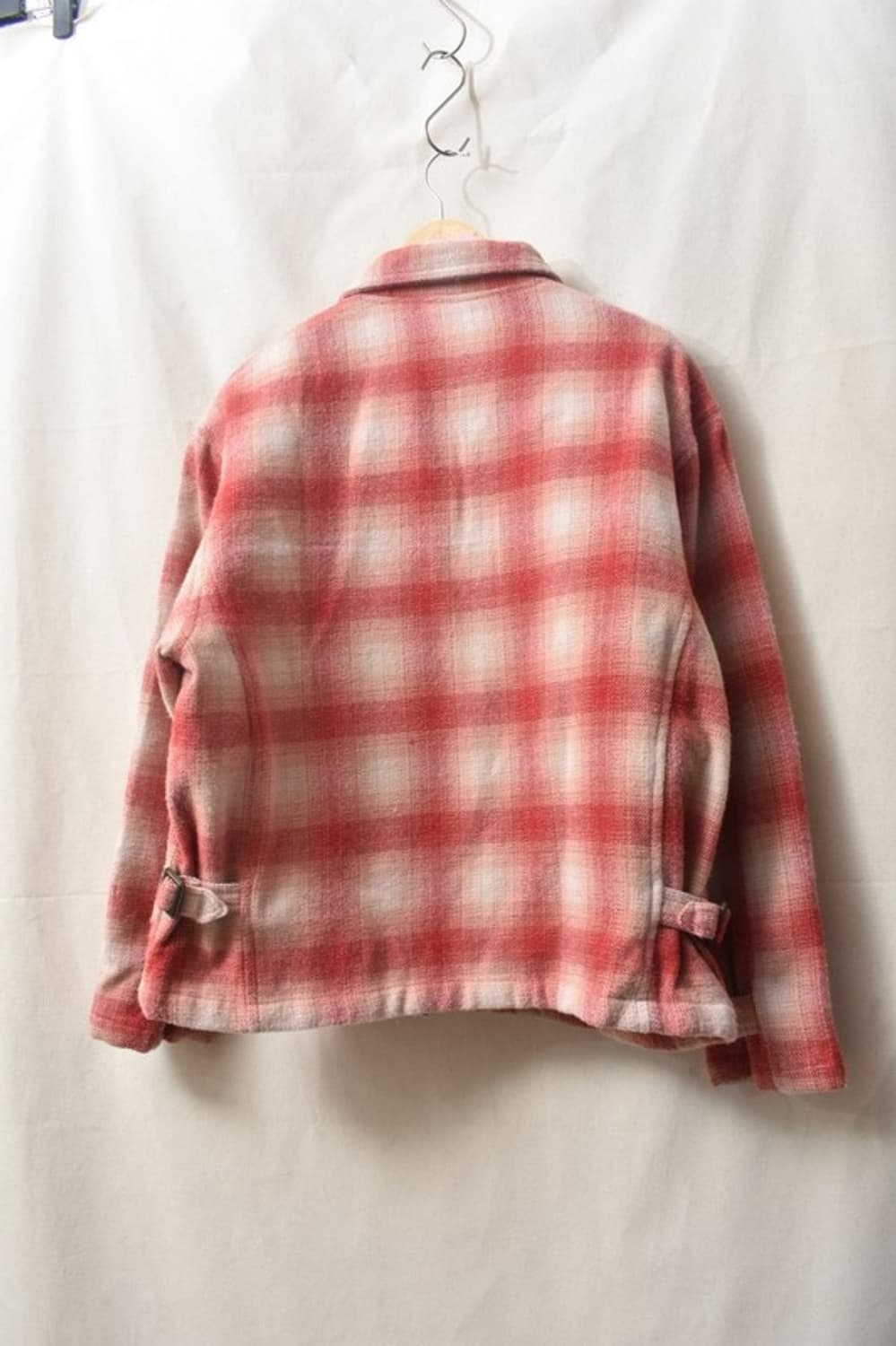 DYSLEXIA 커스텀 울 체크 자켓 L M0098 상품이미지3