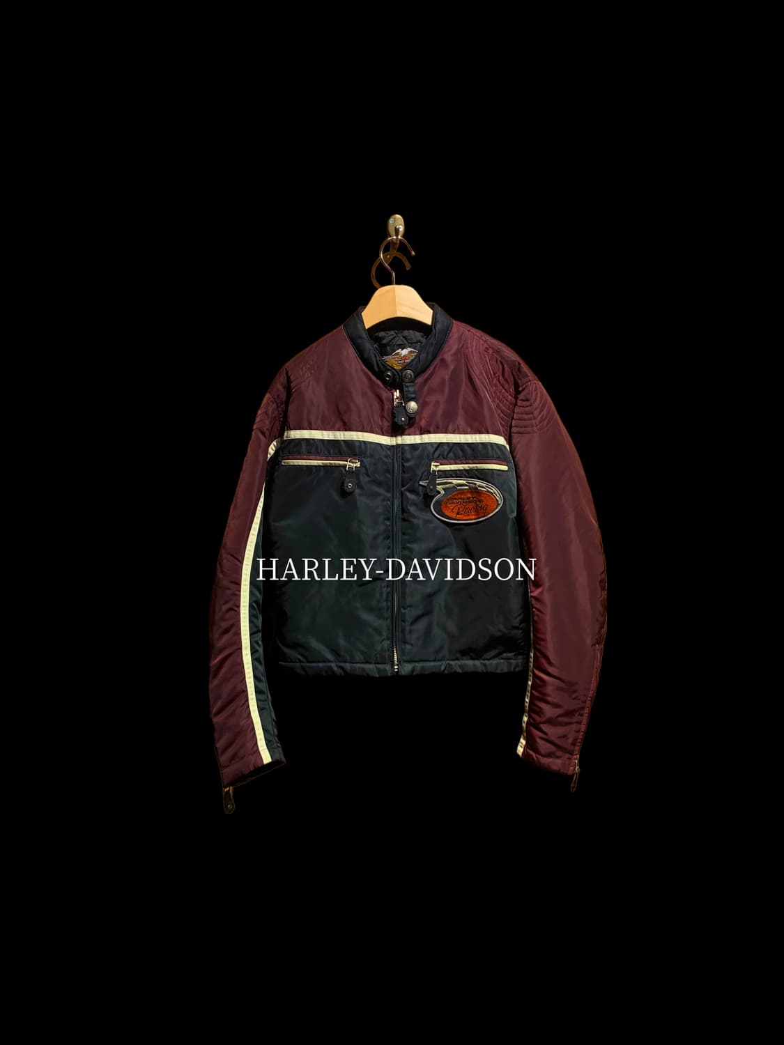 HARLEY DAVIDSON 나일론 레이싱 재킷 상품이미지1