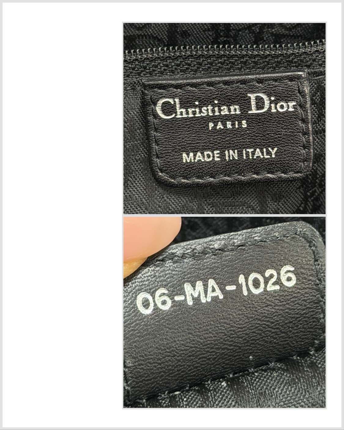 디올 소프트 레더 스티치 까나쥬 쇼퍼백 상품이미지9